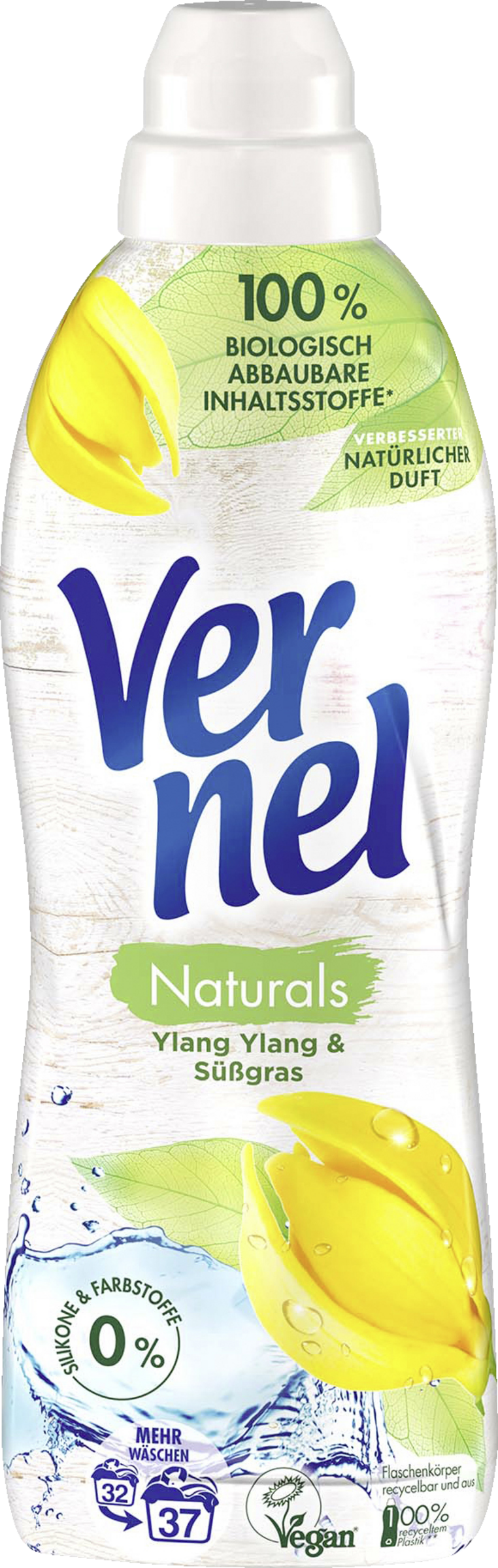 Vernel Naturals skyllemiddel ylang ylang og sødgræs 37 vaske