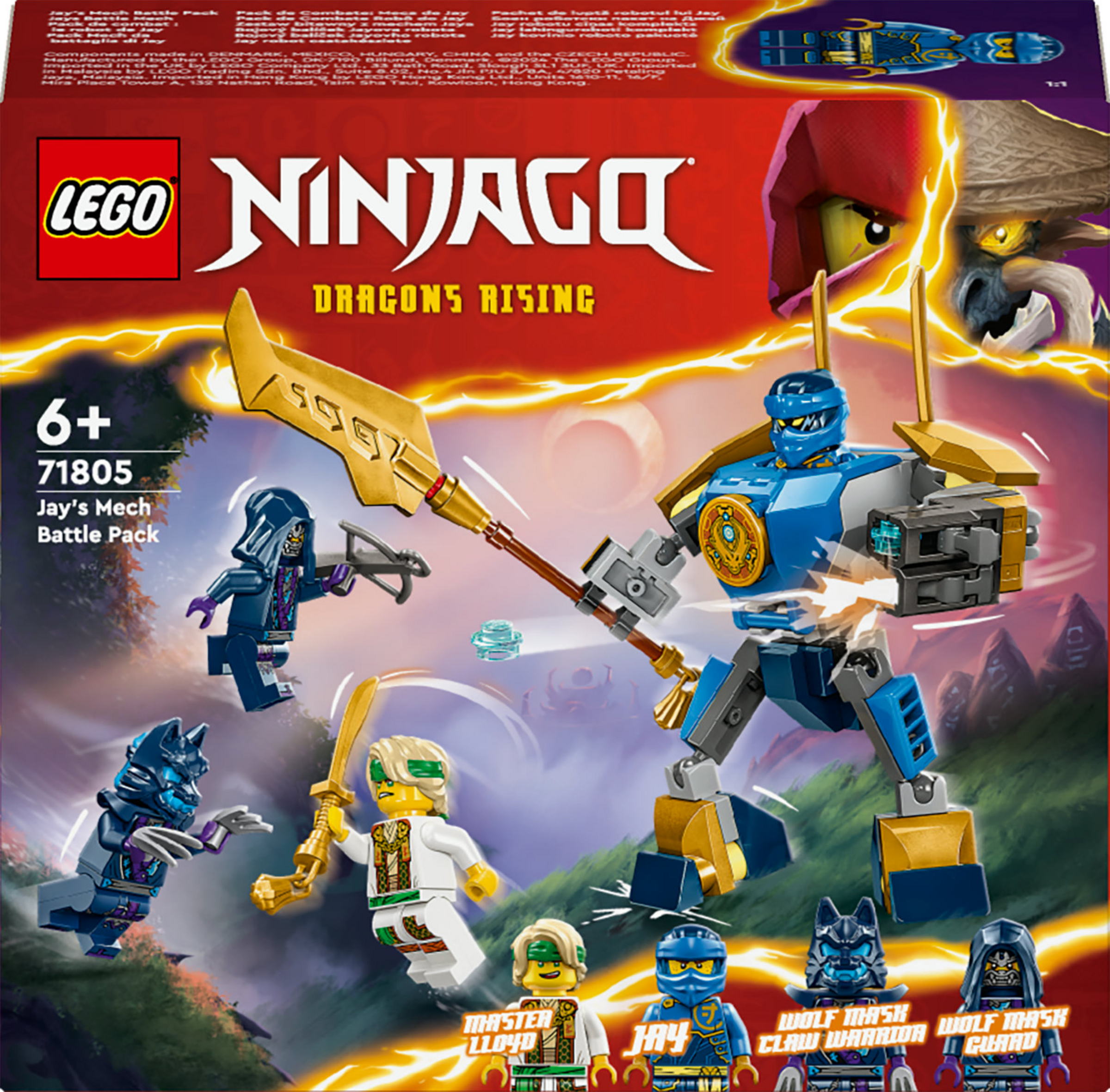 LEGO NINJAGO 71805 Jay’s Battle Mech