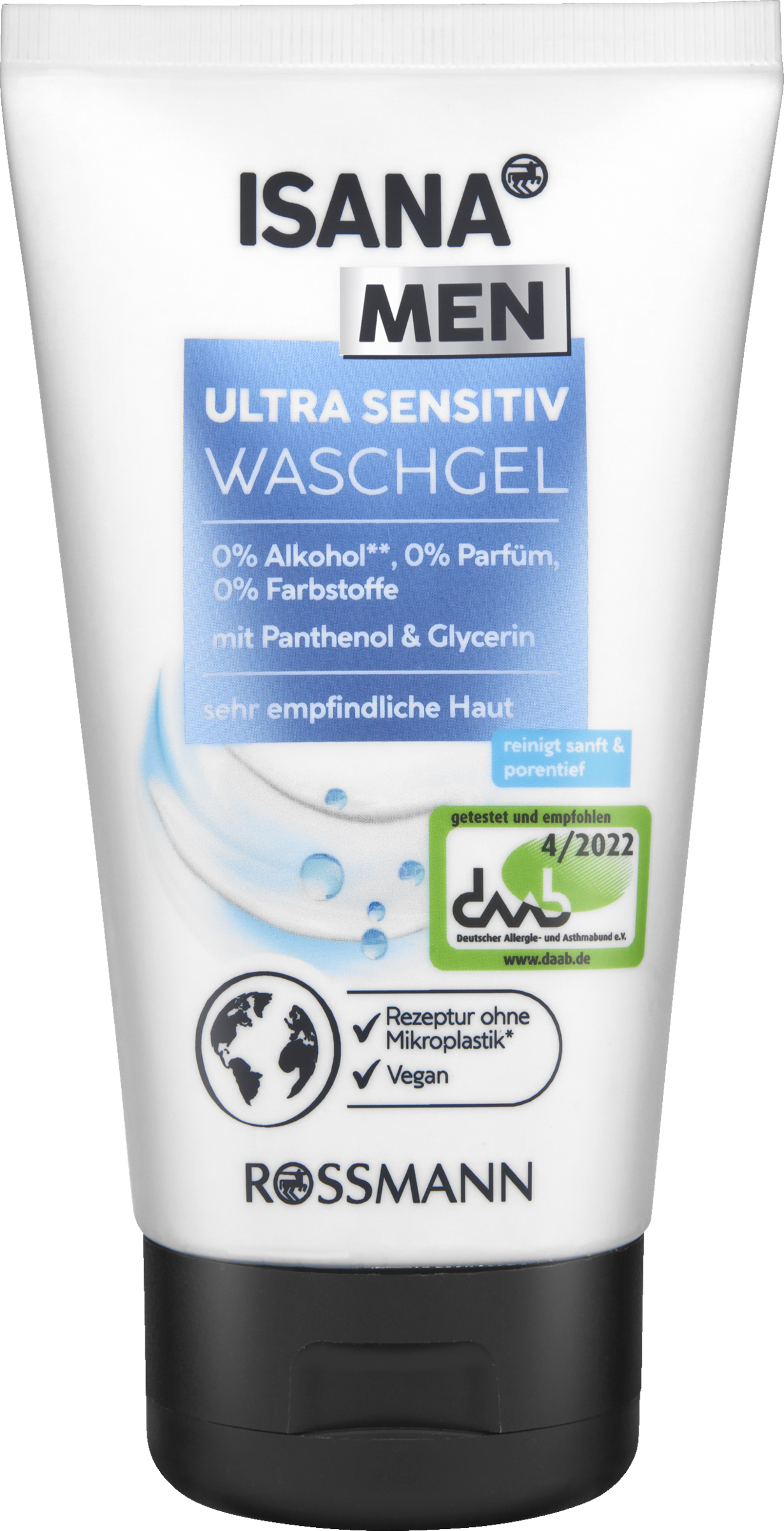 ISANA MEN Vaskegel Ultra Sensitiv