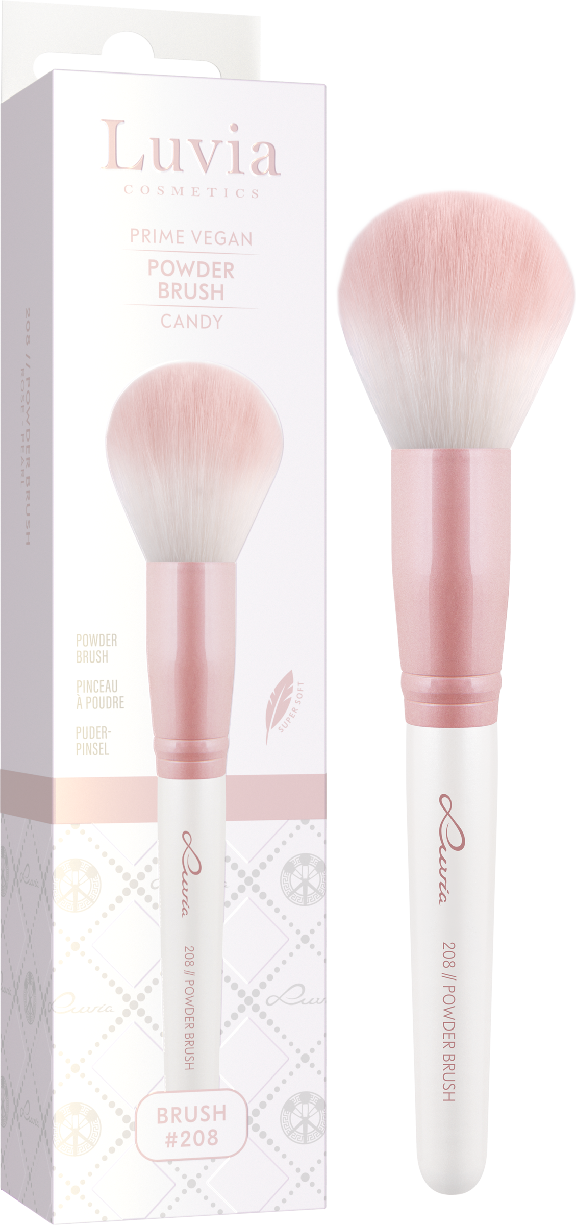 Luvia Cosmetics 208 Powder Brush - Candy