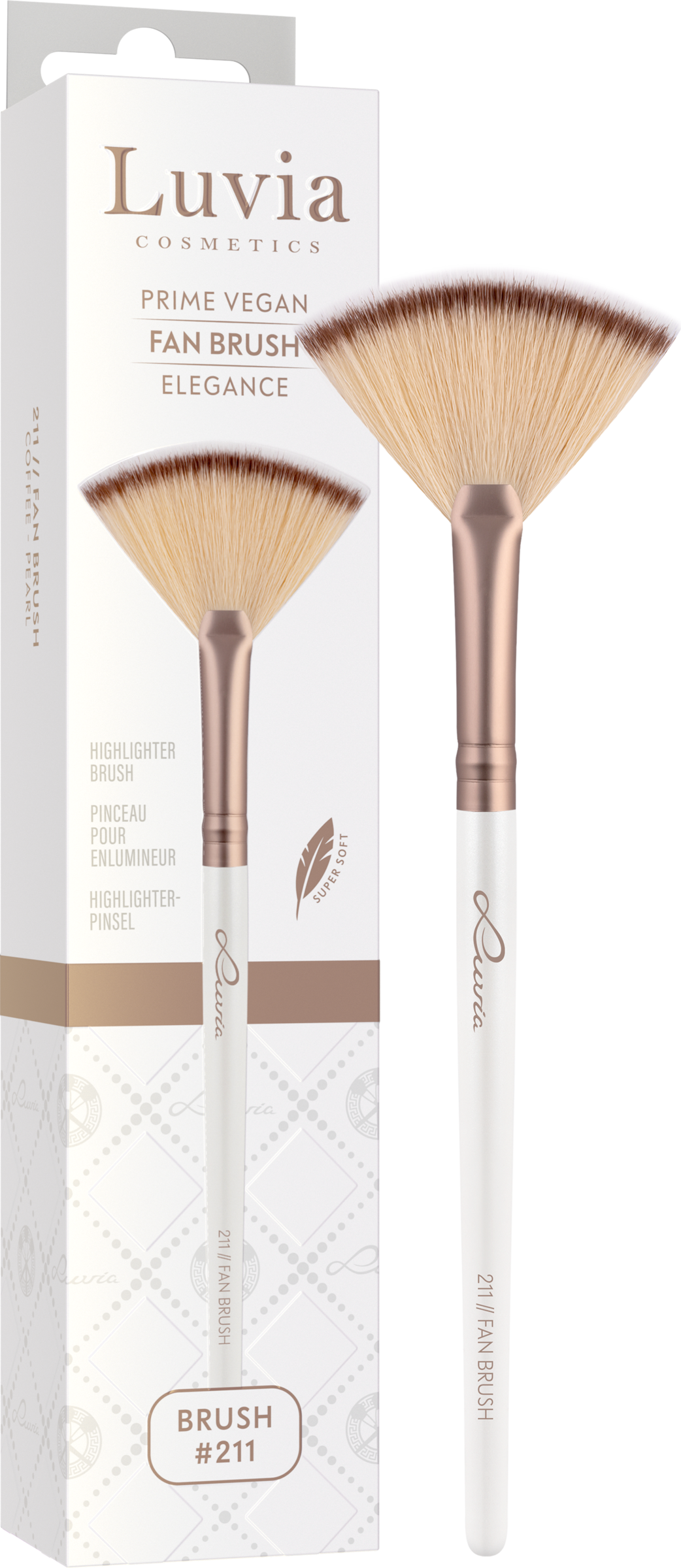 Luvia Cosmetics Fan Brush