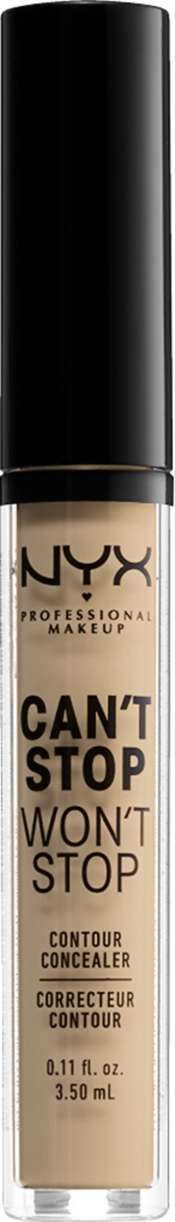 NYX Professional MakeUp Can't Stop Won't Stop Contour Concealer 09 Medium Olive