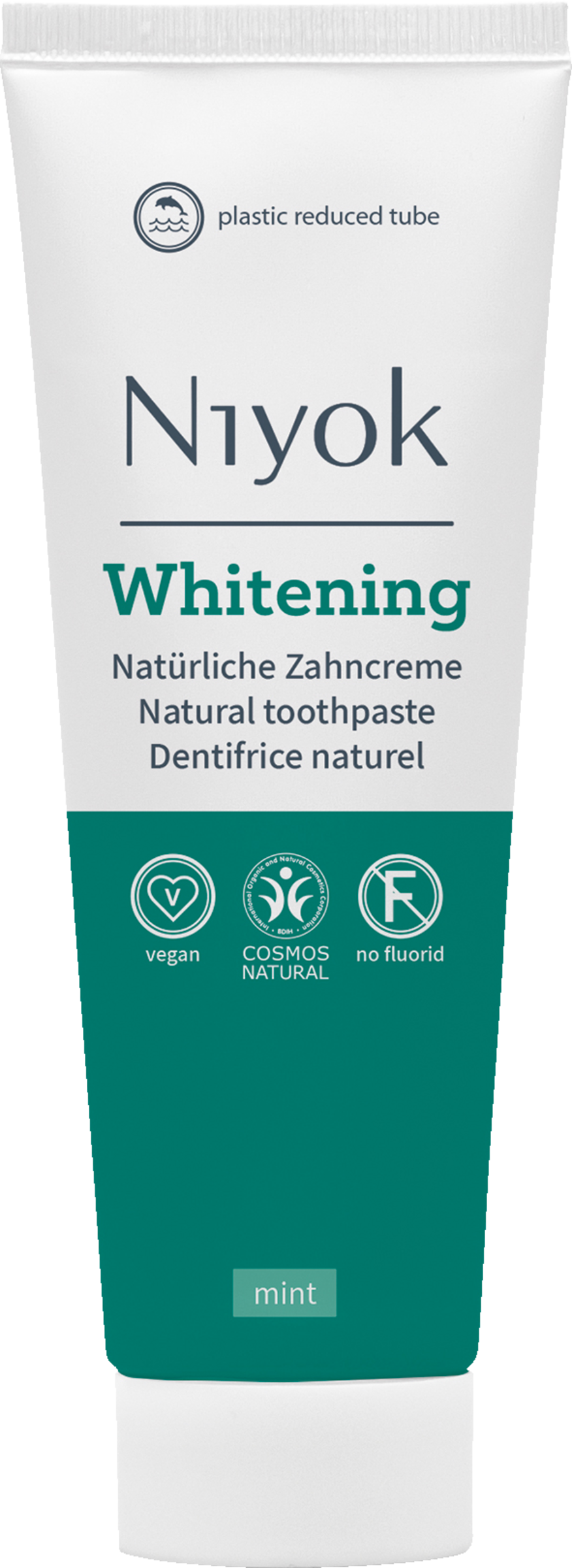 Niyok Whitening tandpasta med mynte