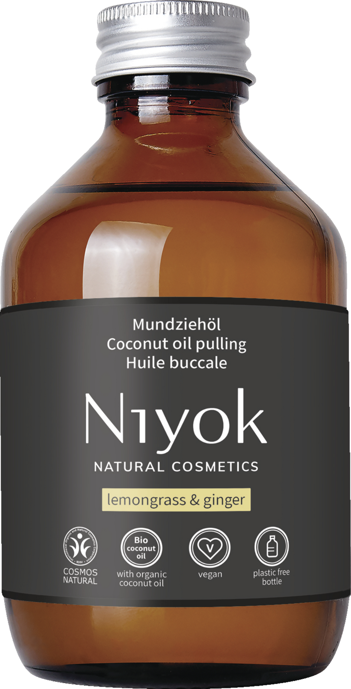 Niyok Mundskylleolie med citrongræs og ingefær