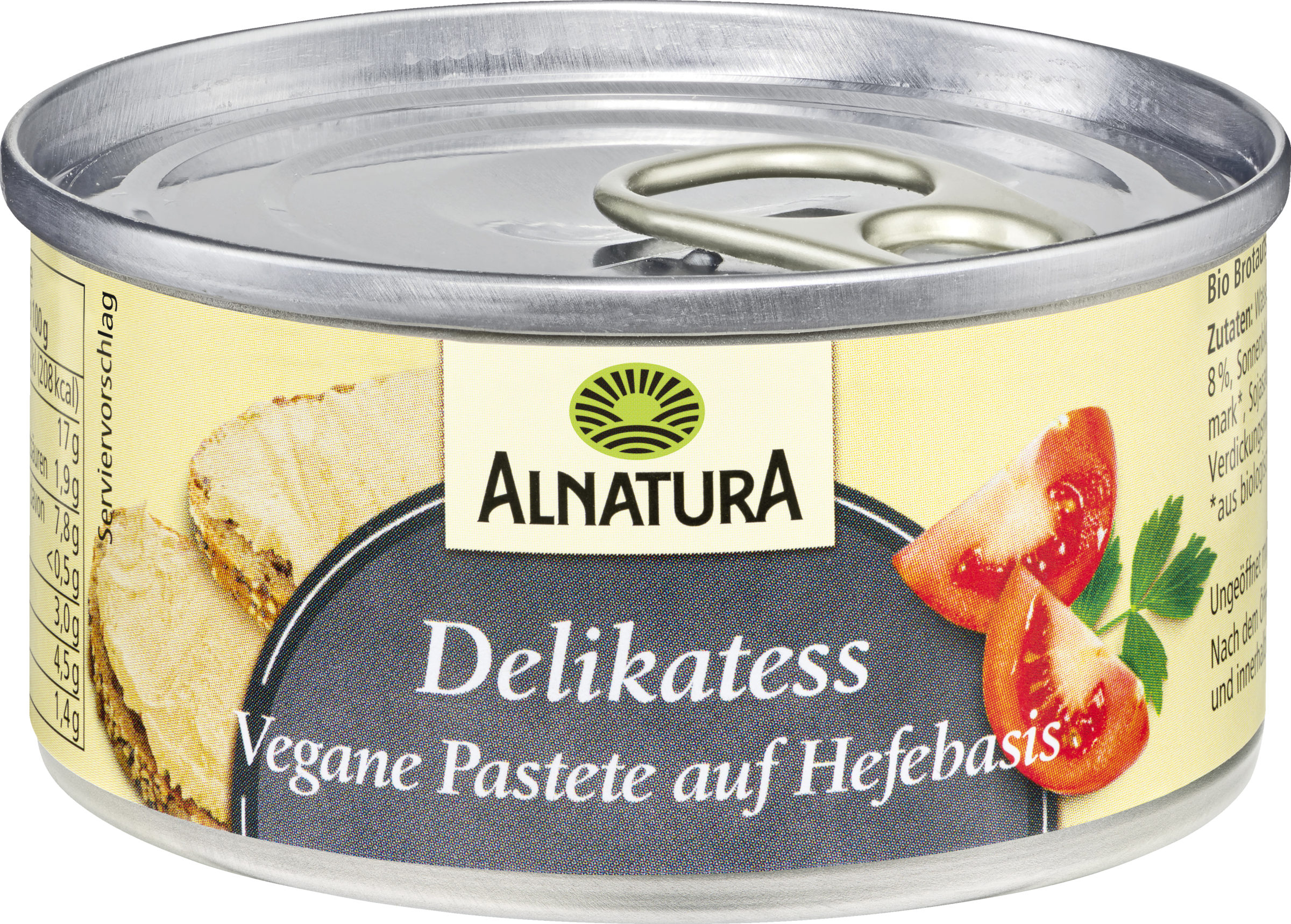 Alnatura Delikatess økologisk, vegan paté på gærbasis