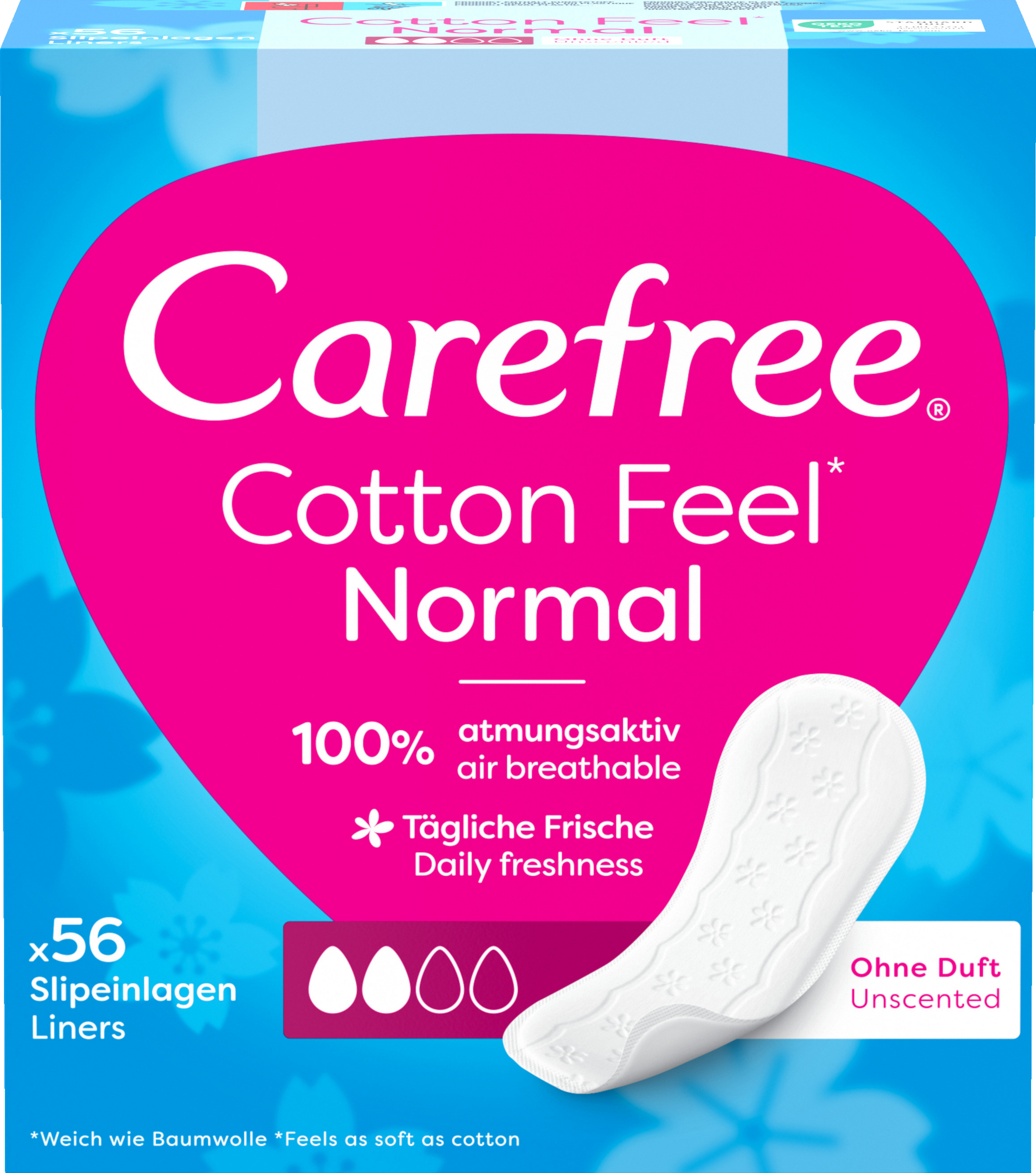 Carefree Trusseindlæg Cotton Feel Normal