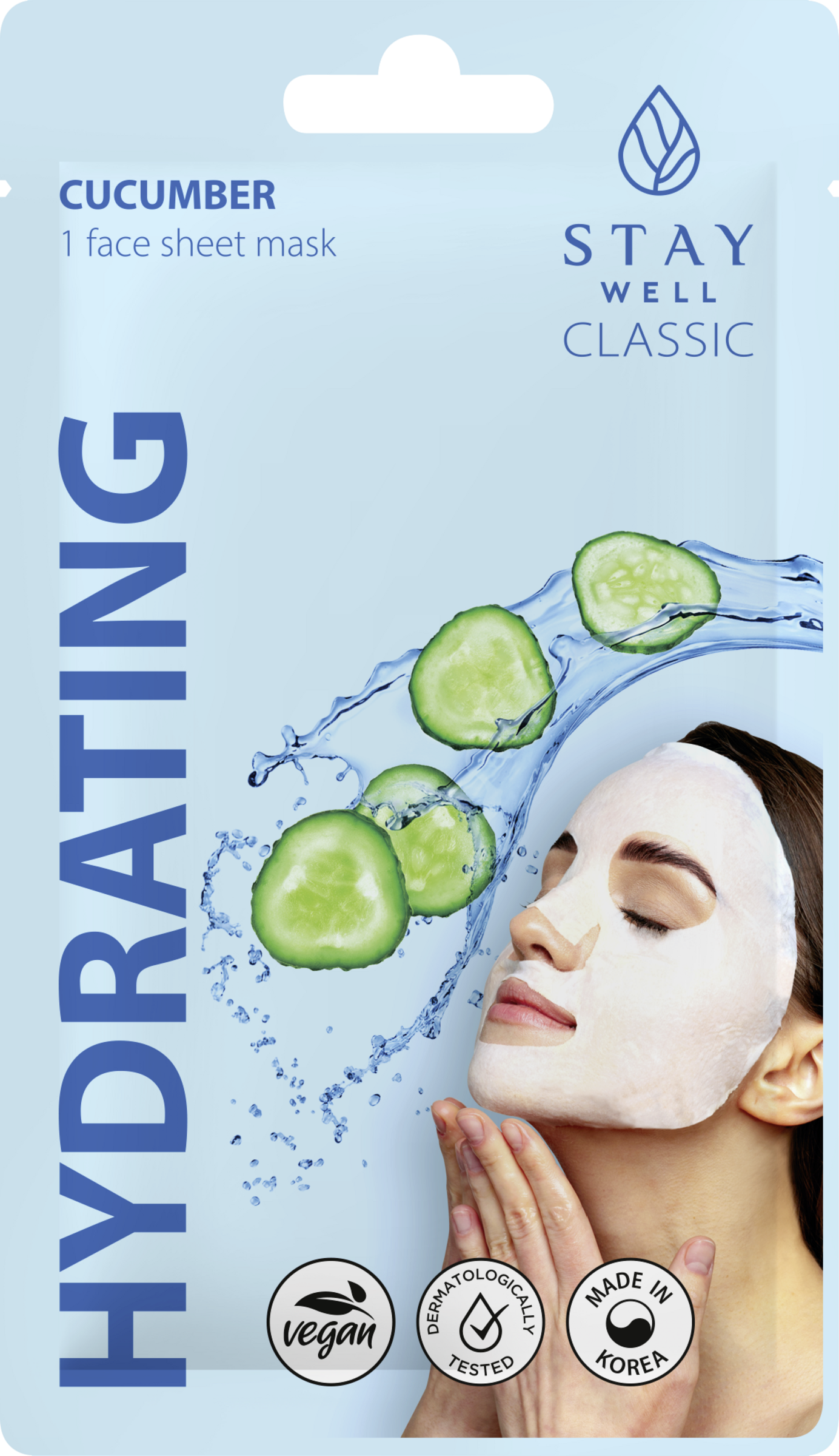 STAY WELL Classic sheet mask - Cucumber Hydrating