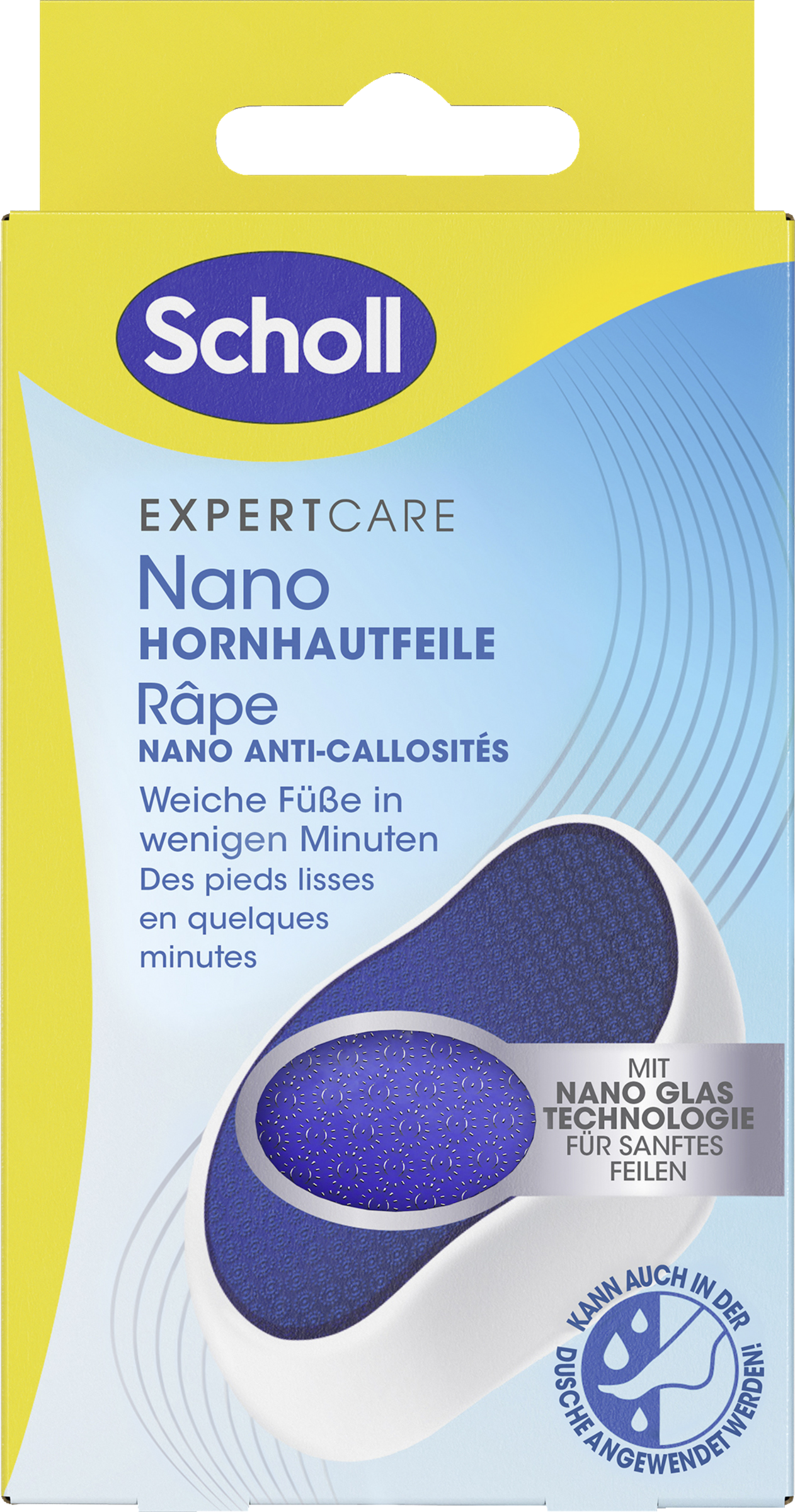 Scholl Nano fil til hård hud