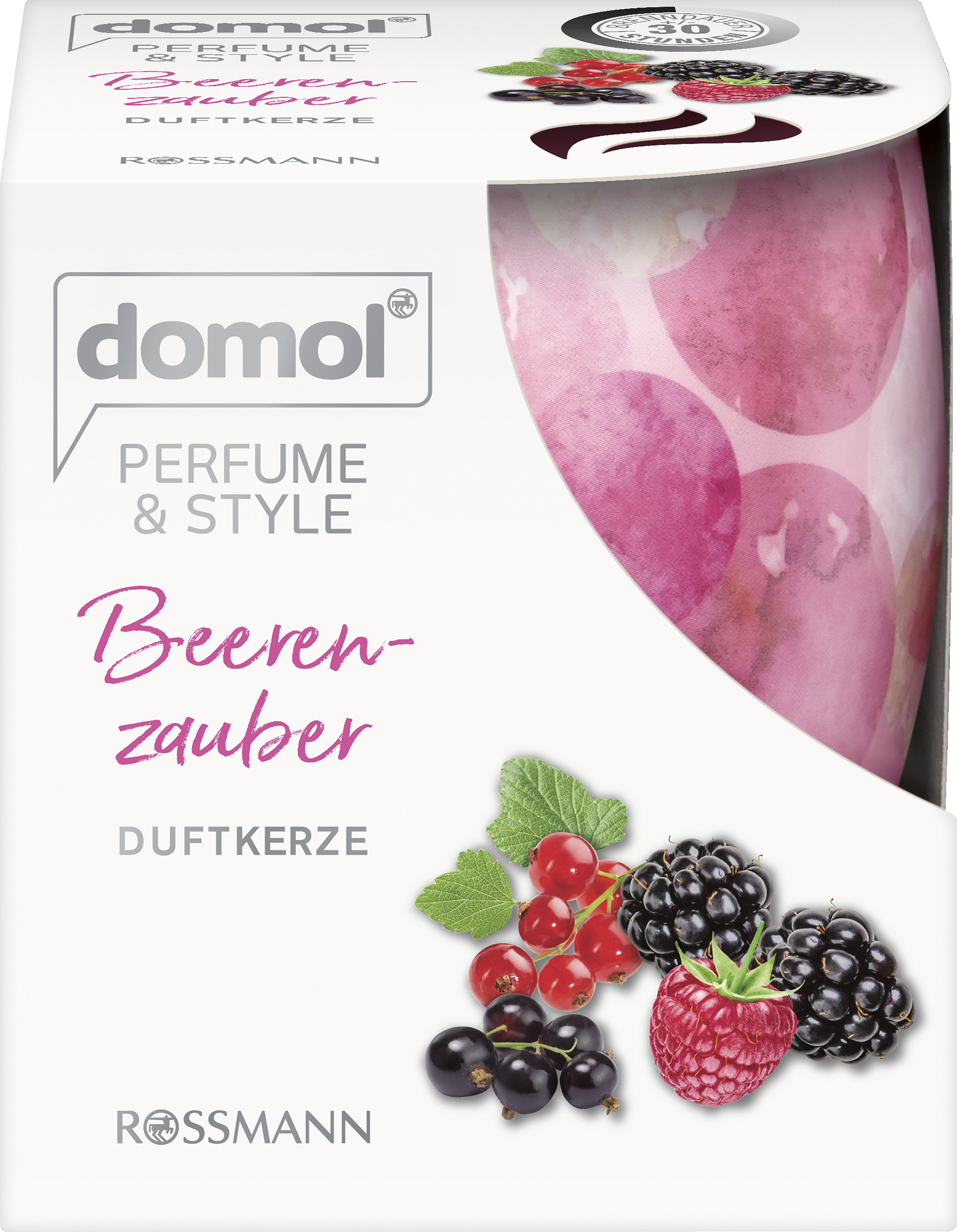 domol Perfume & Style Duftlys Candle Berry