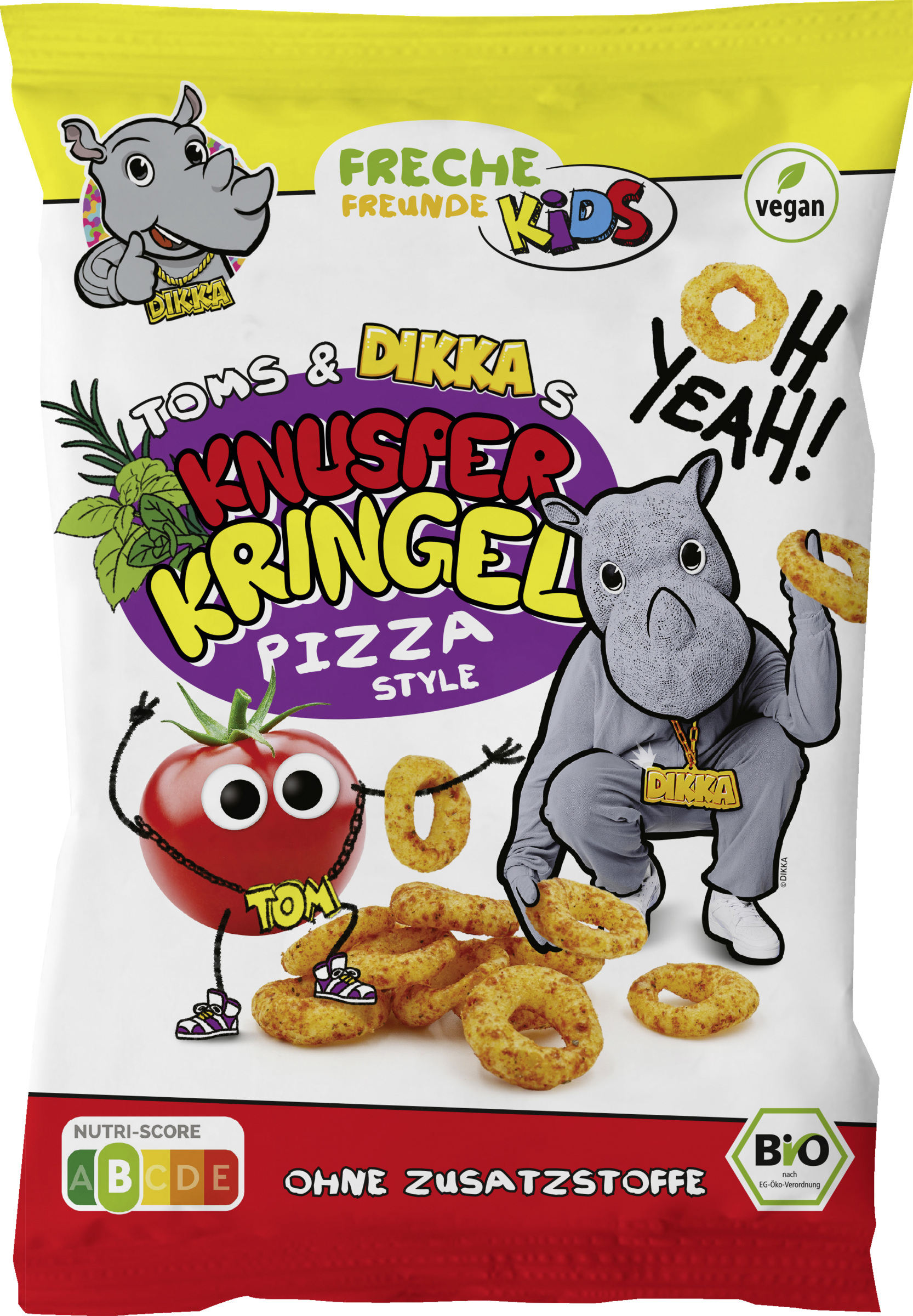 Freche Freunde Kids Bio Toms & DIKKAs Pizza Style sprød kringle
