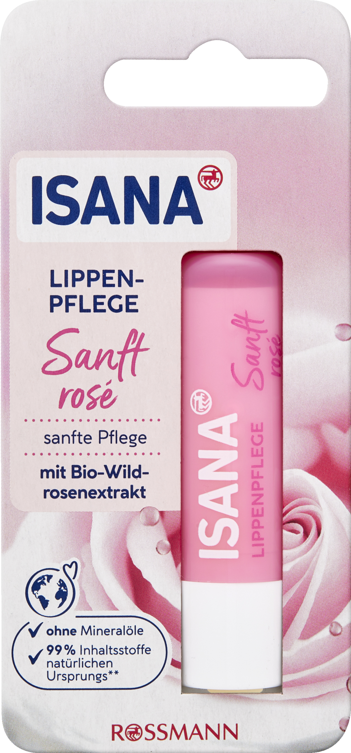 ISANA Rosé blid læbepleje
