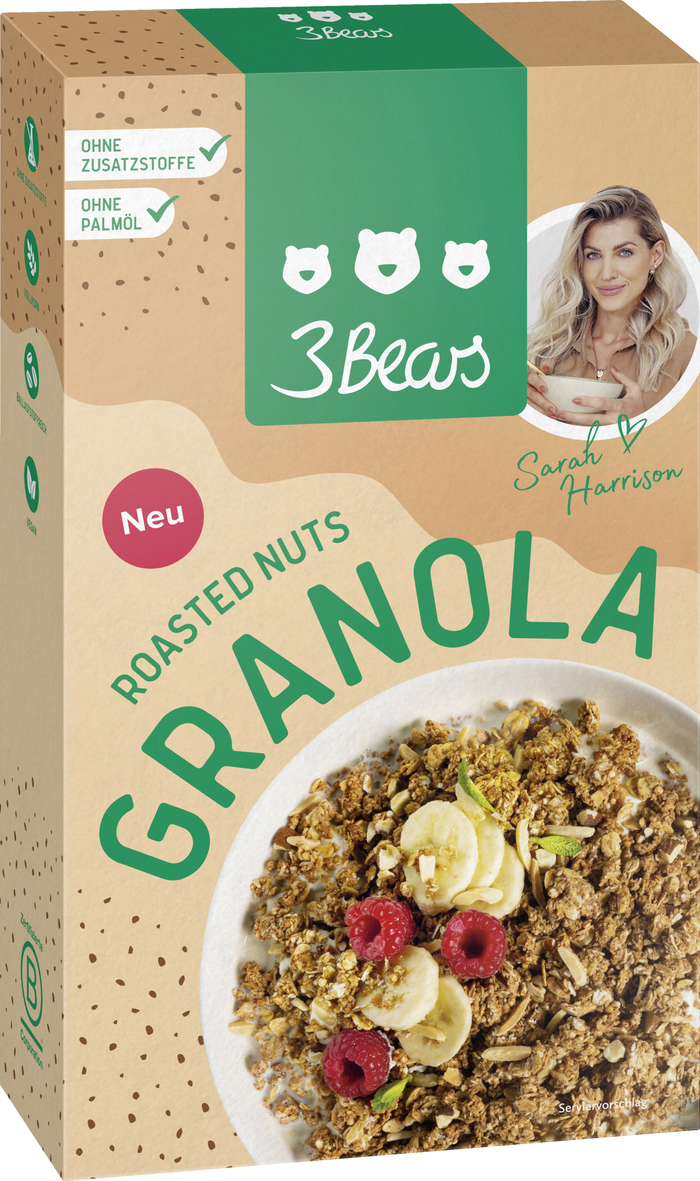 3Bears Ristede nødder