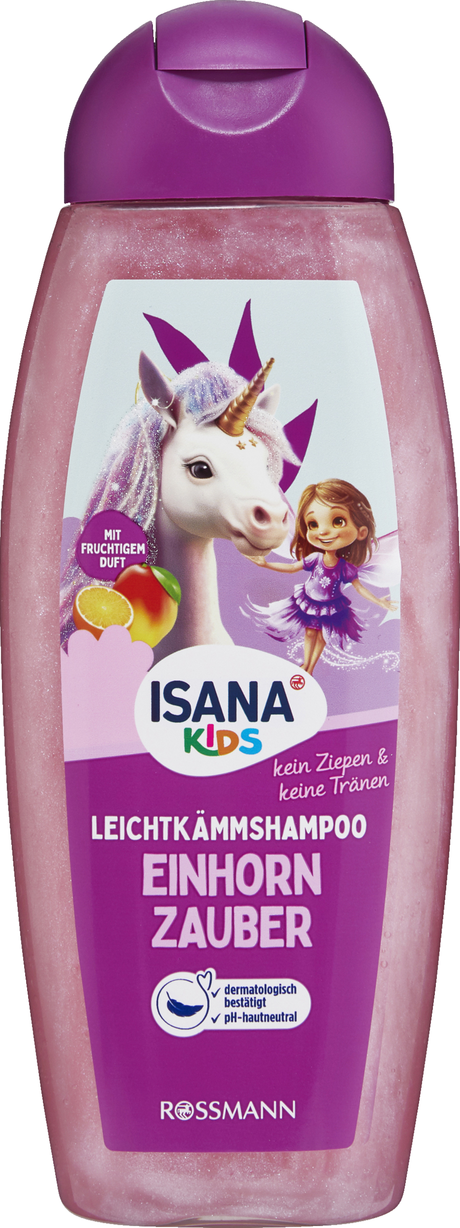 ISANA KiDS Einhorn Zauber shampoo til filtret hår