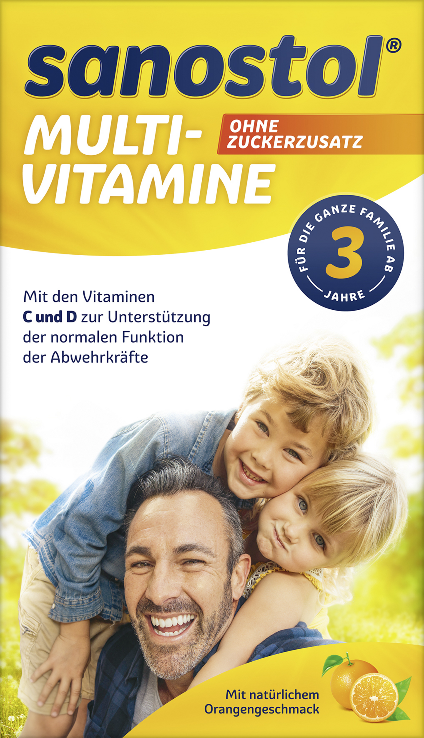 Sanostol Multi-vitaminer uden tilsat sukker