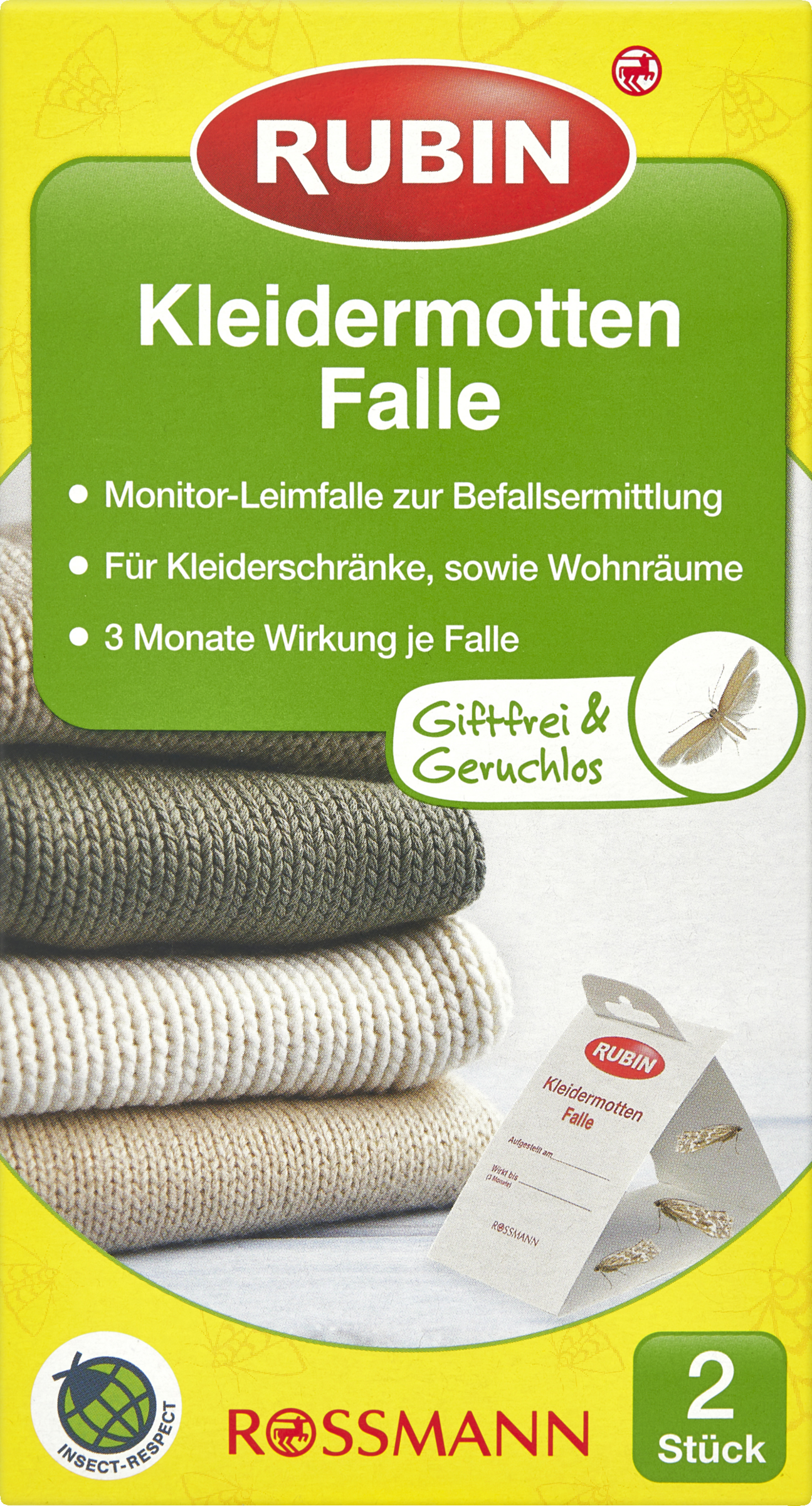 RUBIN Tøj- og tekstilmølfælde