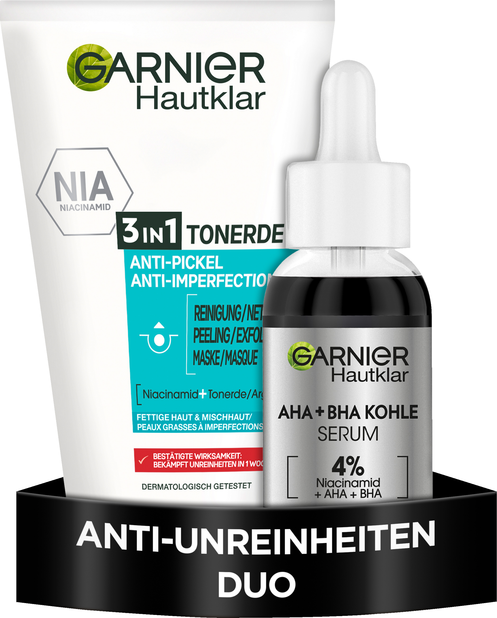 Garnier Hautklar Kombinationssæt