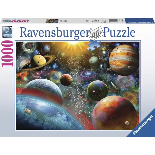 Ravensburger Puslespil planeter 1000 brikker