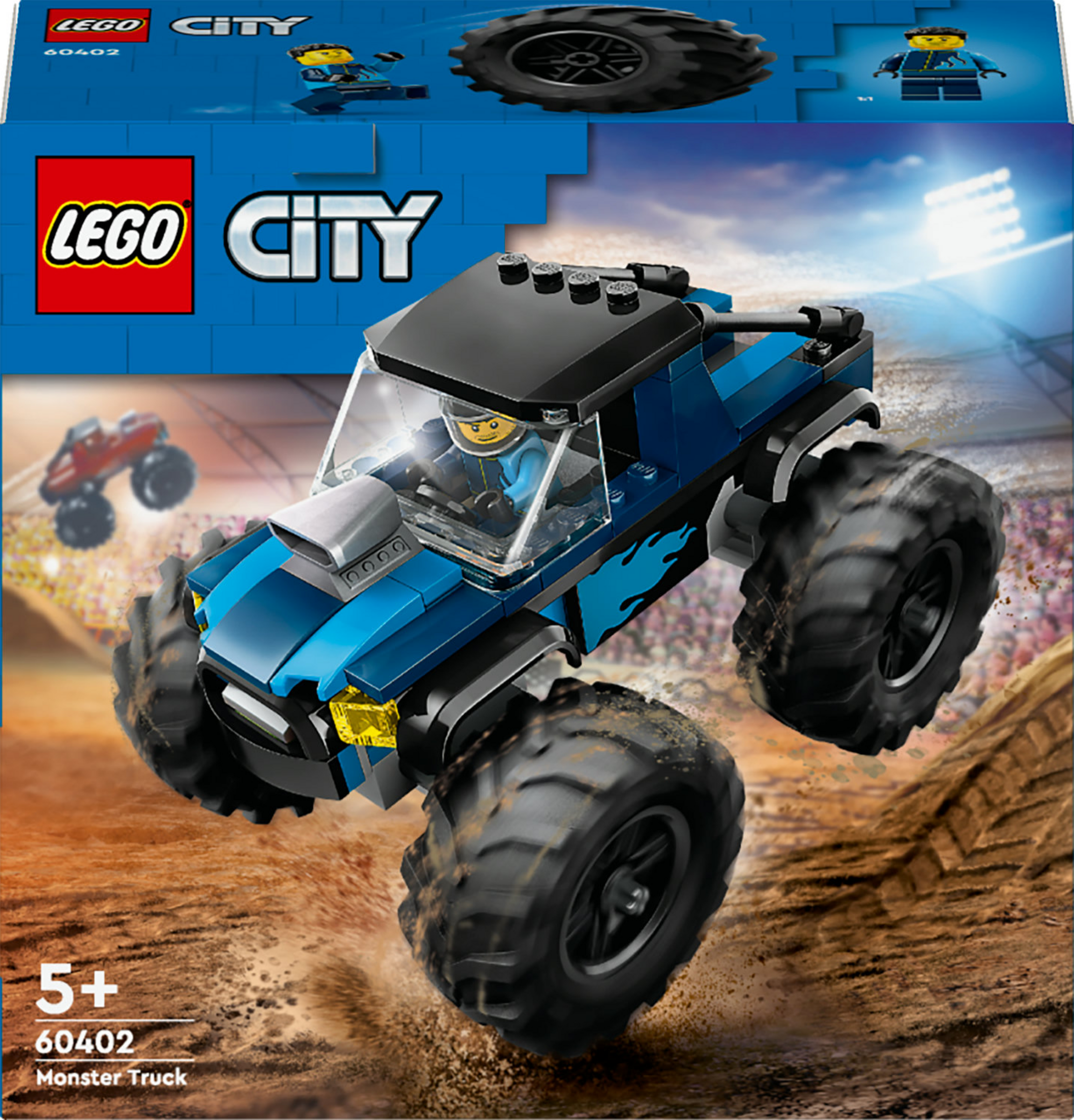 LEGO CITY 60402 Blå monstertruck