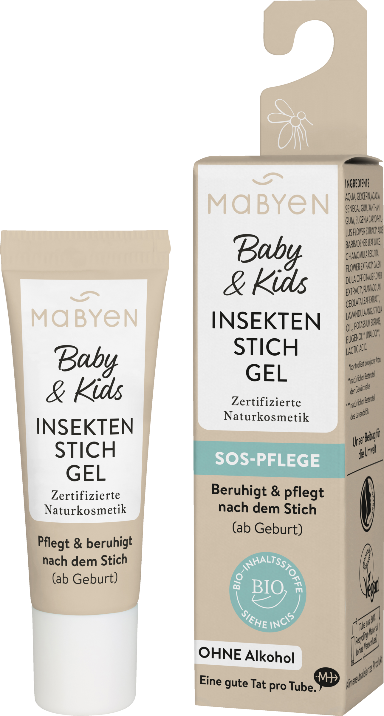 Mabyen Baby & Kids insektbidsgel