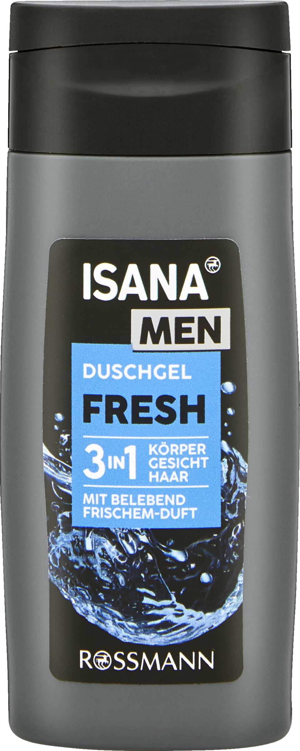 ISANA MEN Bodyshampoo Fresh rejsestørrelse