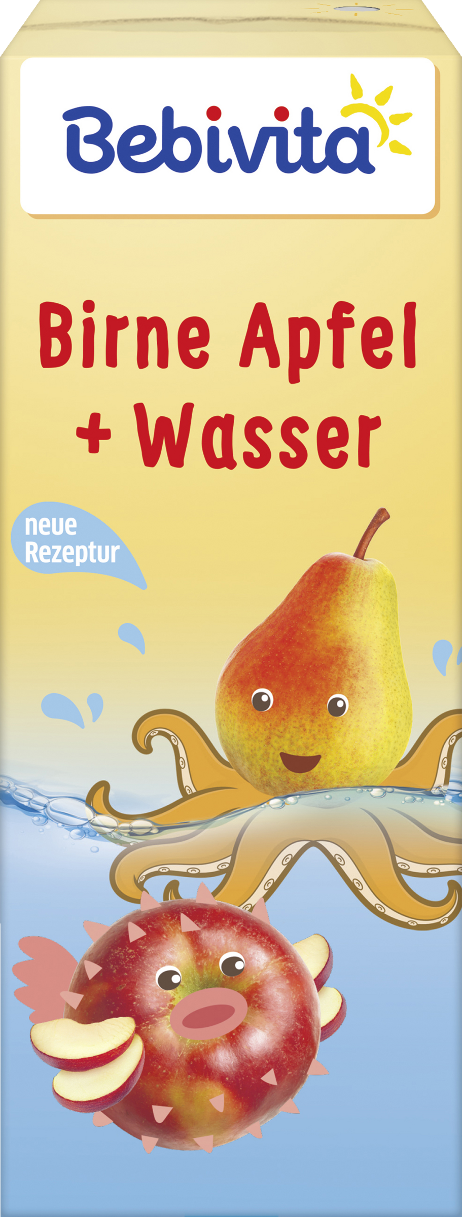 Bebivita Pære, æble + vand sæt med 3 stk