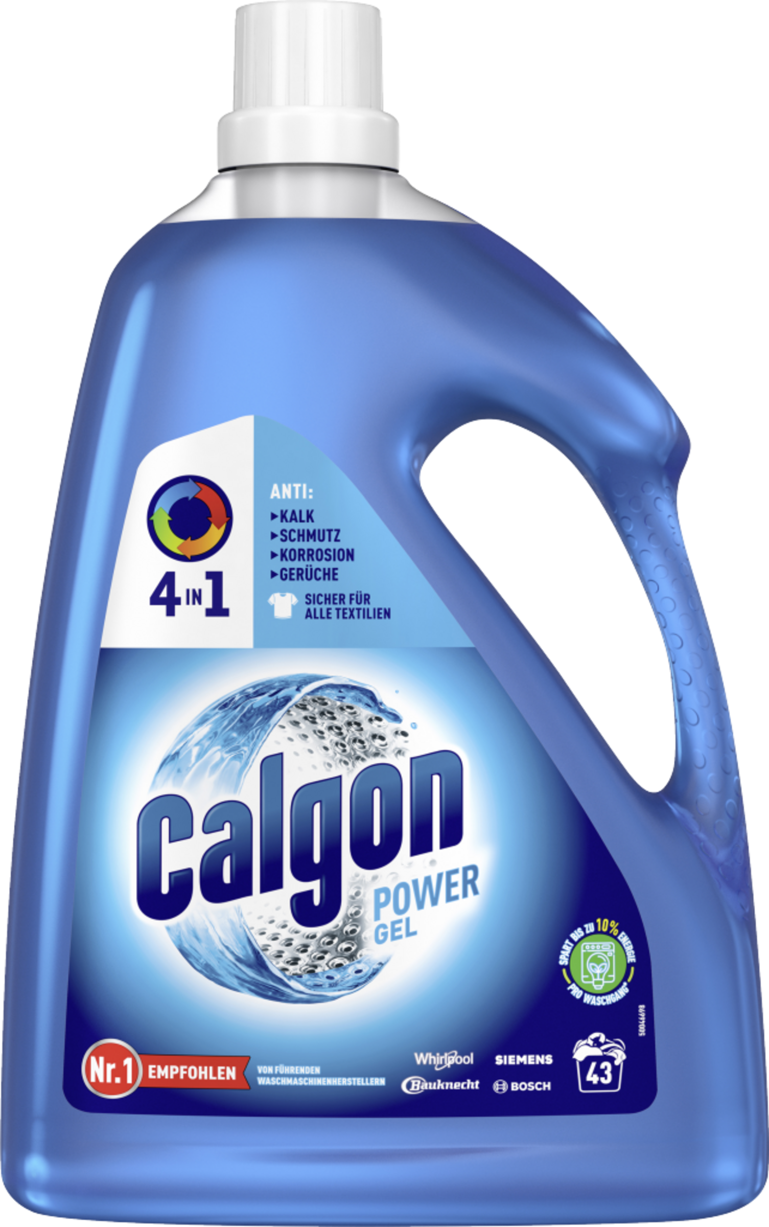 Calgon 4in1 Power Gel 43 vaske