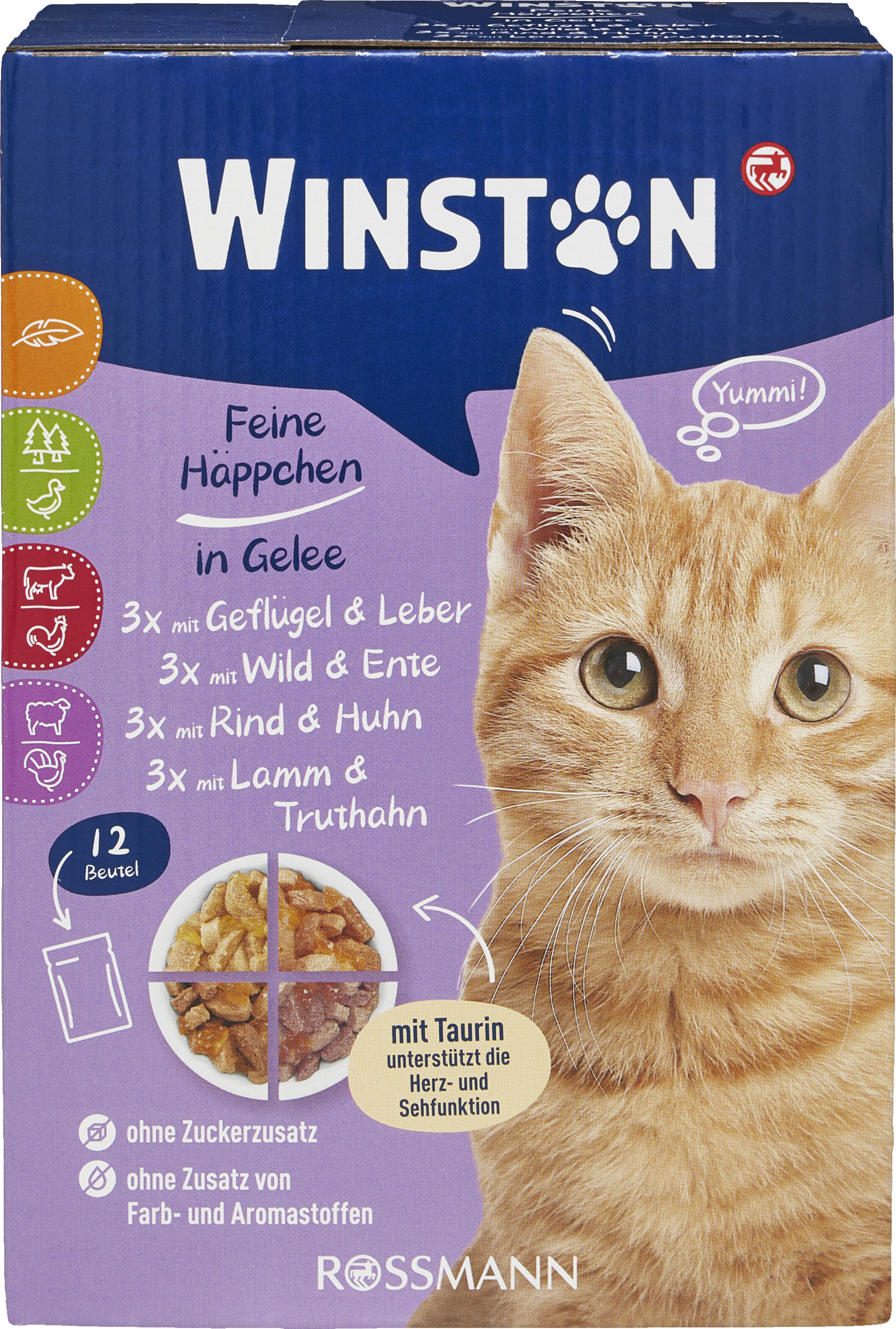 Winston Feine Häppchen i gelé multipack