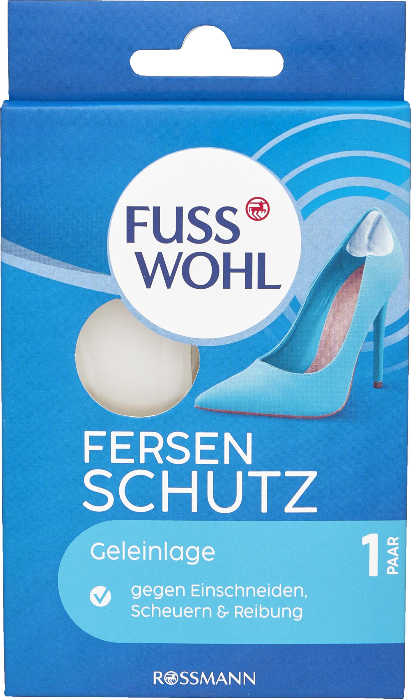 FUSSWOHL Gelindlæg til hælbeskyttelse