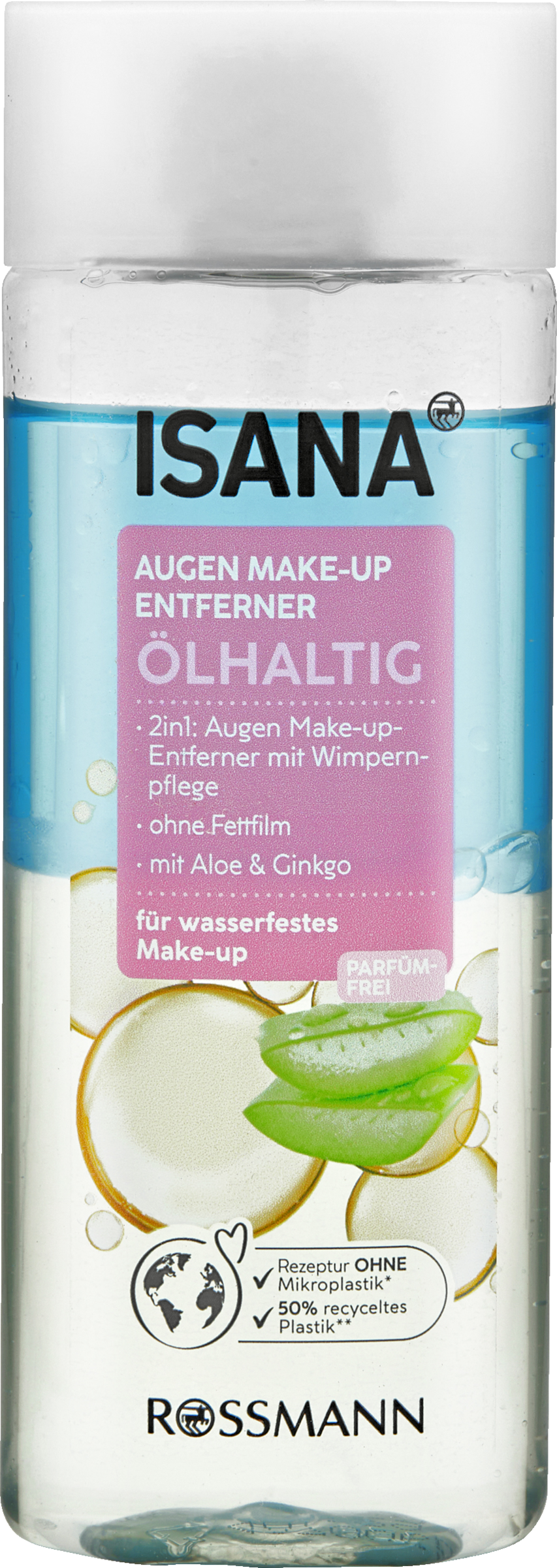 ISANA Øjenmakeupfjerner olieholdig