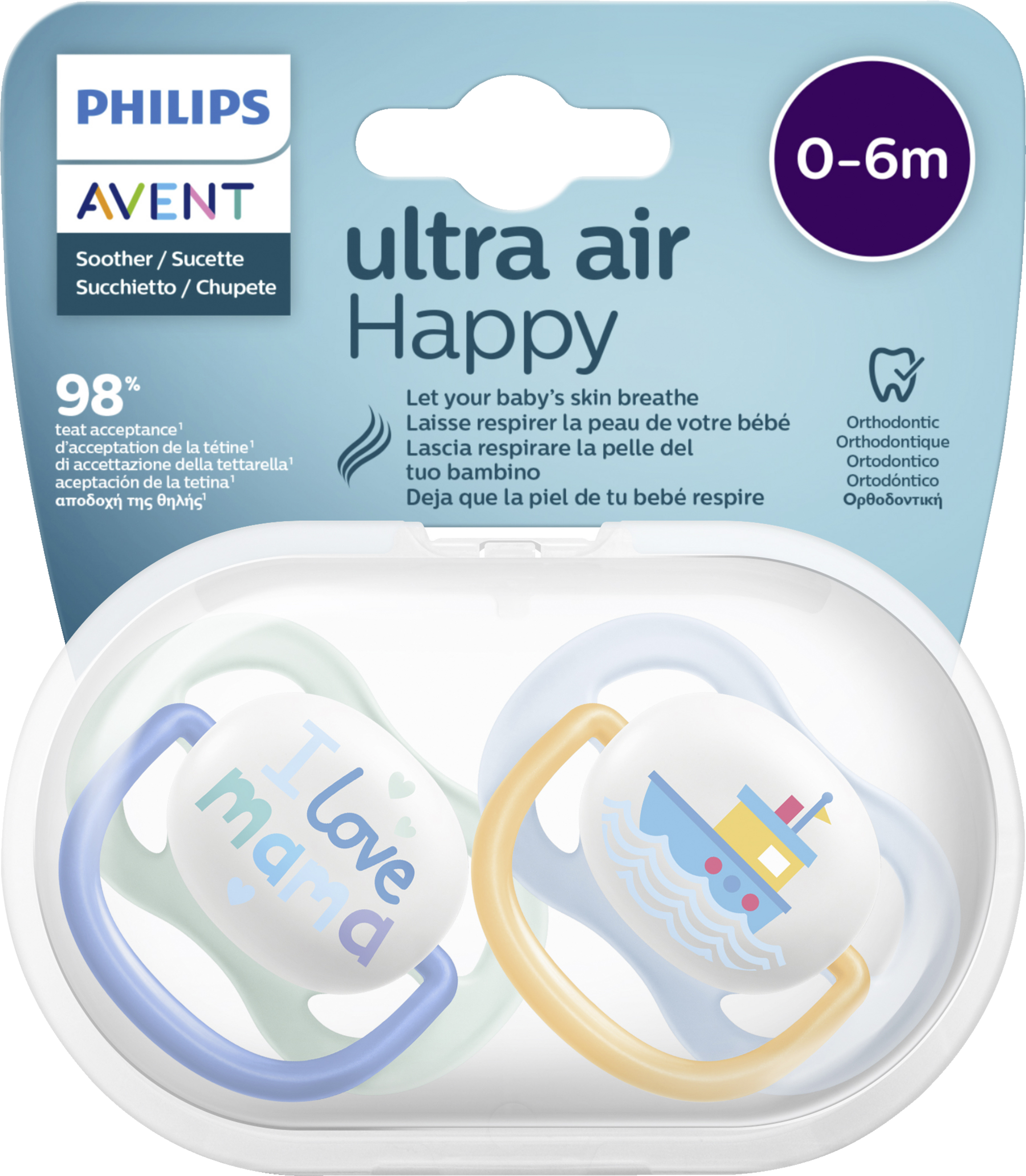 PHILIPS AVENT ultra air sut båd og mor 0-6 måneder