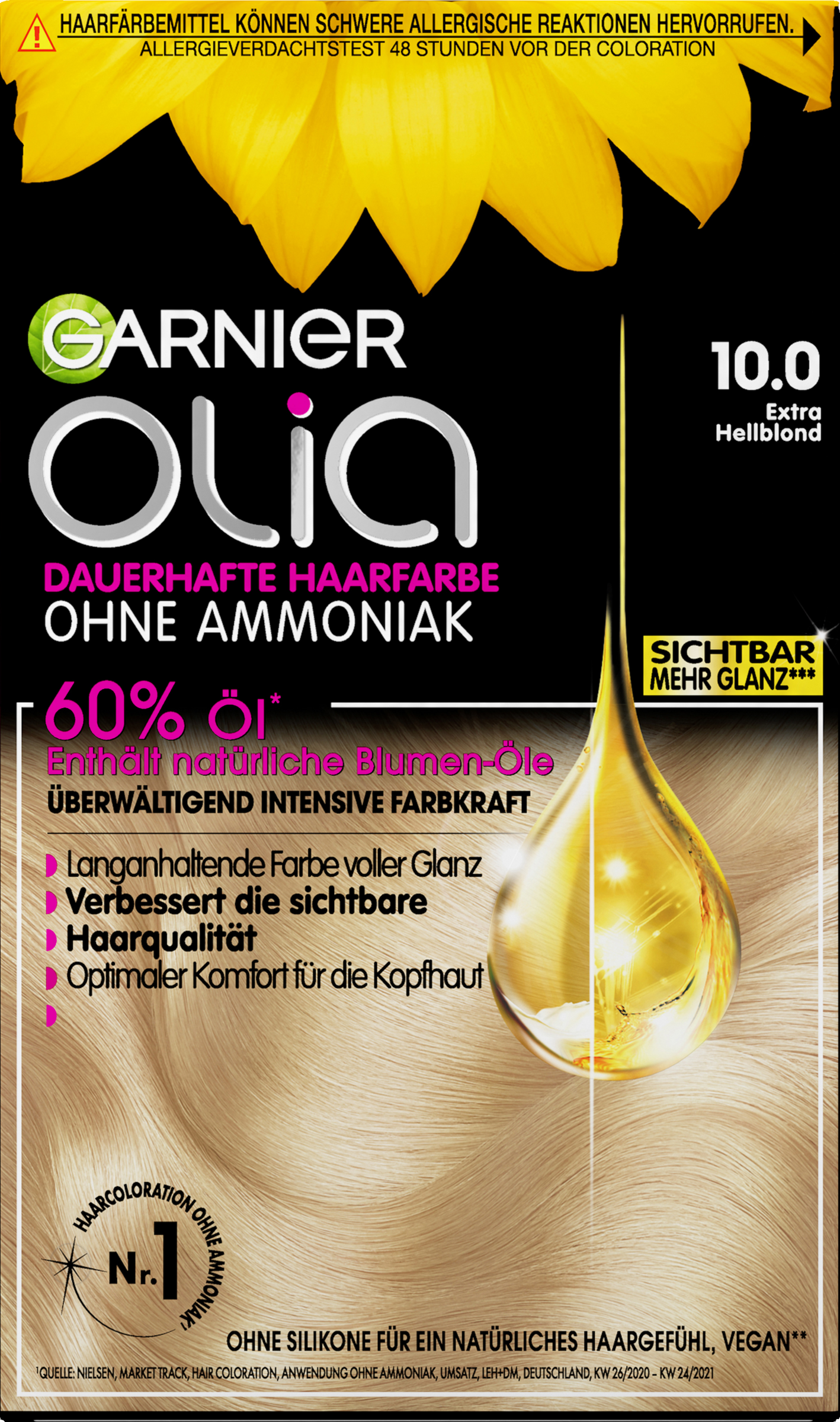 Garnier Olia Permanent Hårfarve Extra Lysblond 10.0
