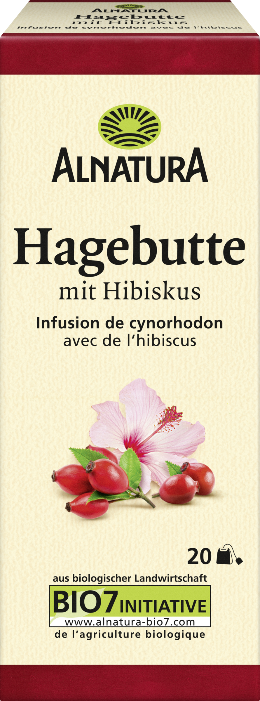 Alnatura Økologisk hybente med hibiscus
