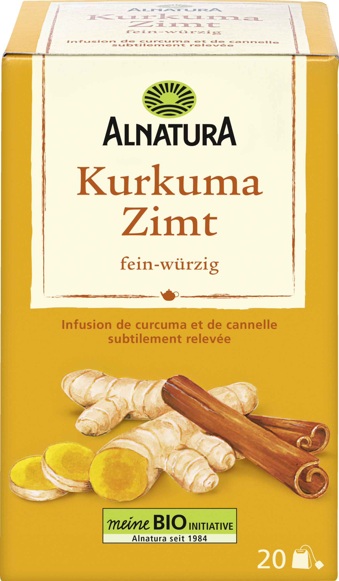 Alnatura Økologisk gurkemeje-kanel-te