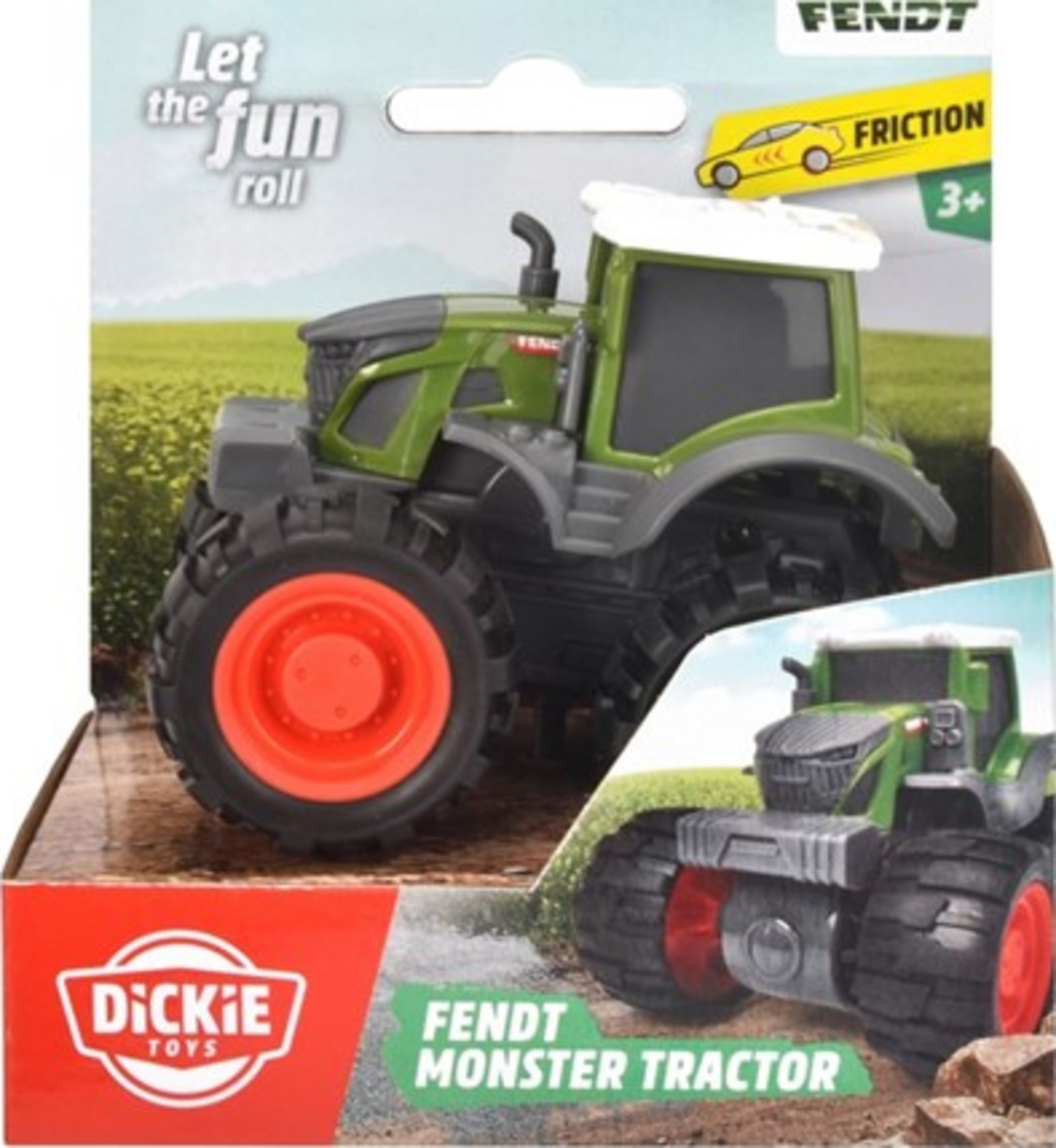 Dickie Toys Fendt Monster traktor