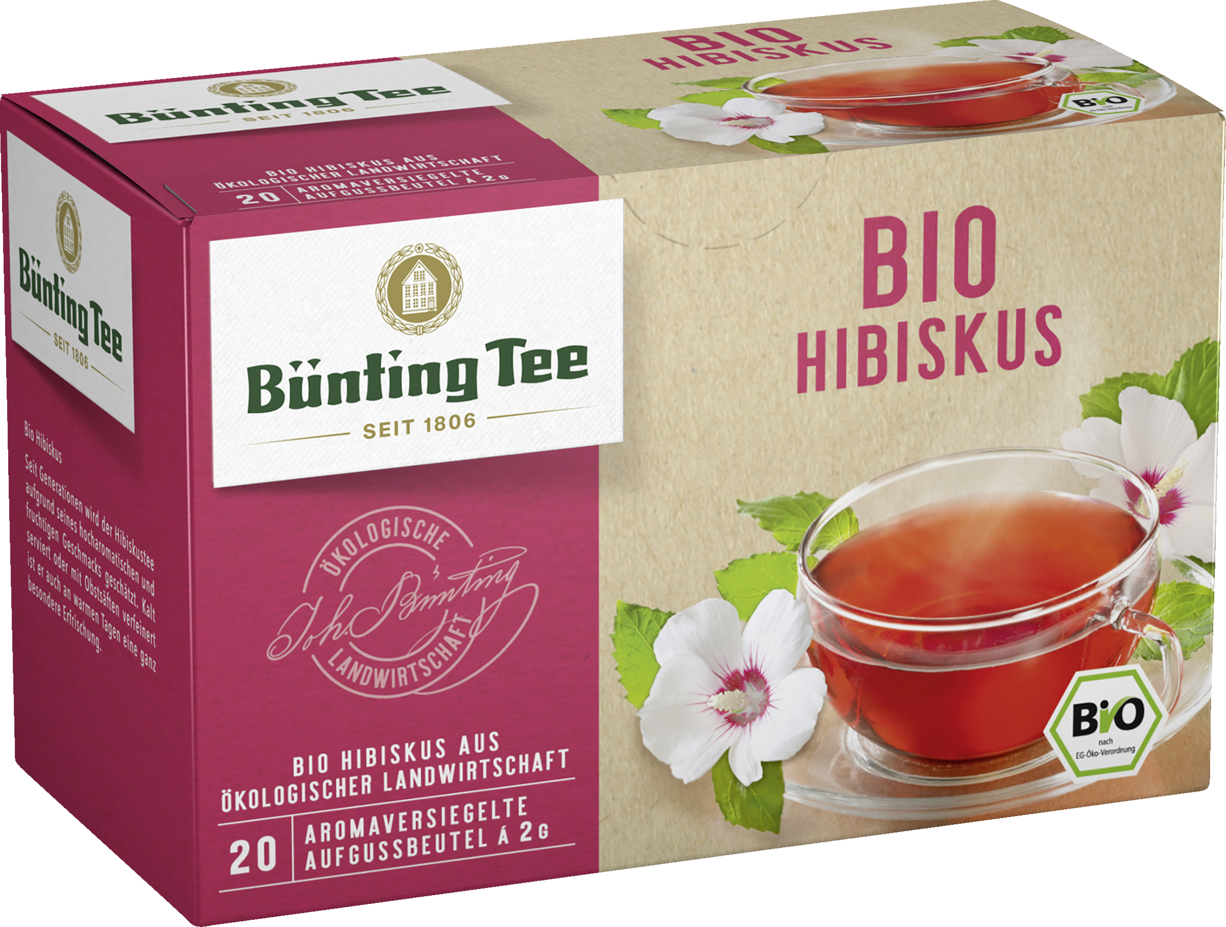 Bünting Tee Økologisk hibiscus-te