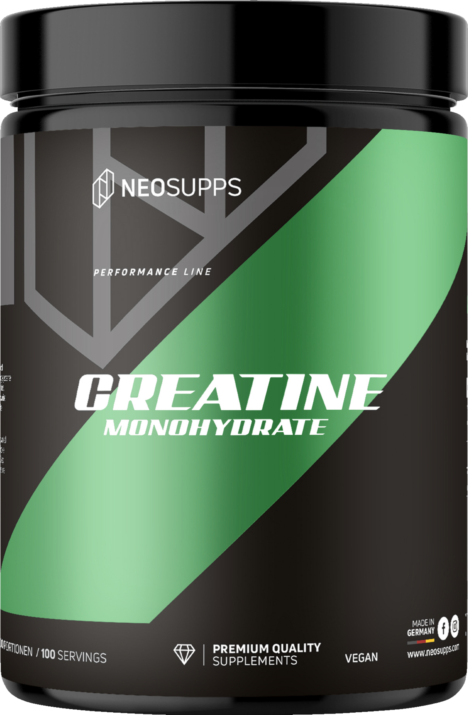 Neosupps Creatine Monohydrate stor