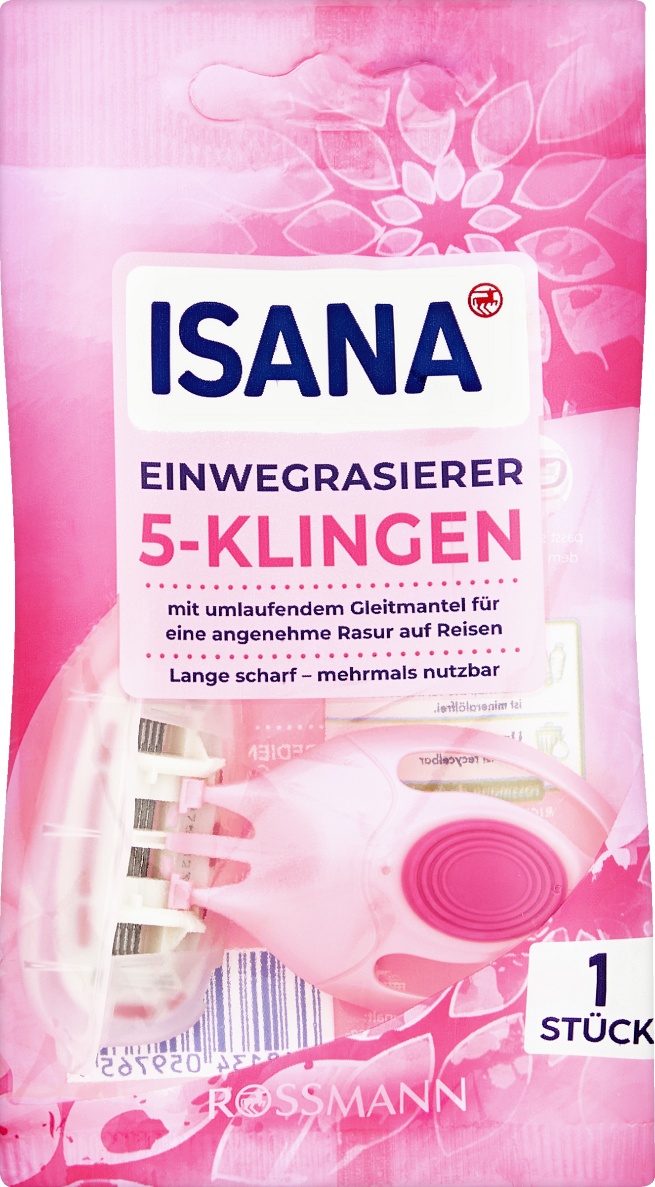 ISANA Engangsshaver 5 blade