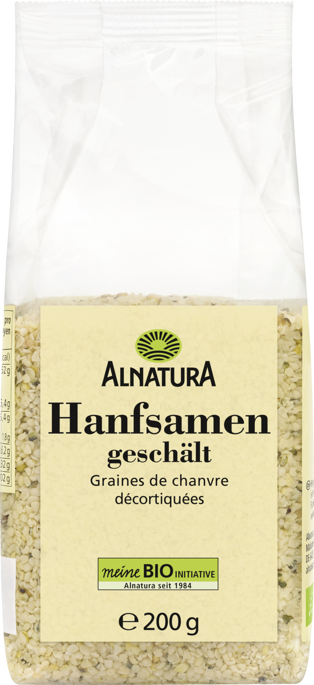 Alnatura Økologiske hampefrø afskallede