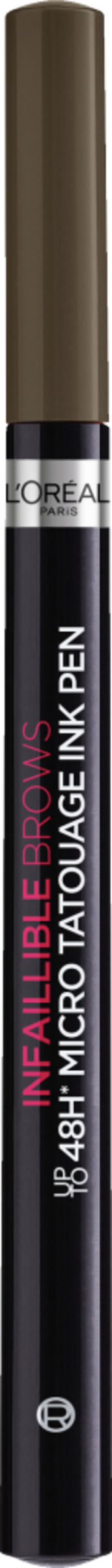L’Oréal Paris Infaillible 48h Micro Tatouage 1.0 Ebony øjenbrynsblyant