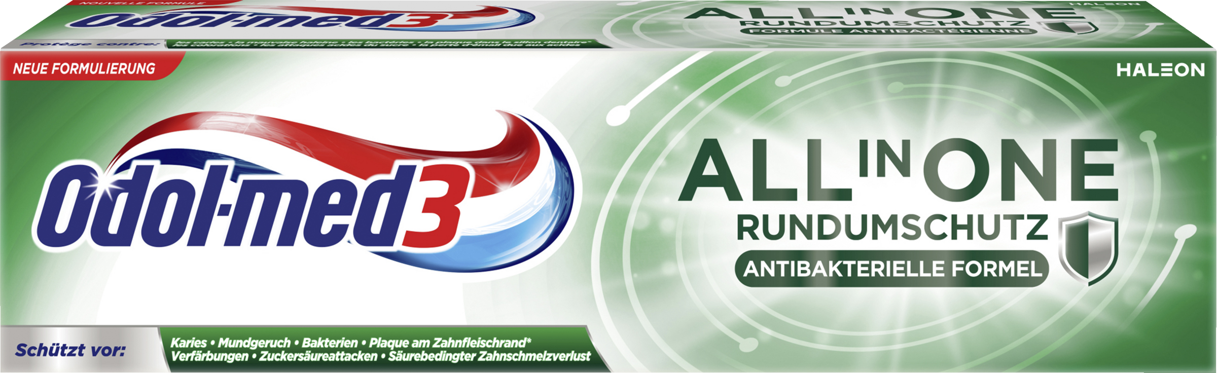 Odol med3 All in One tandpasta til komplet beskyttelse