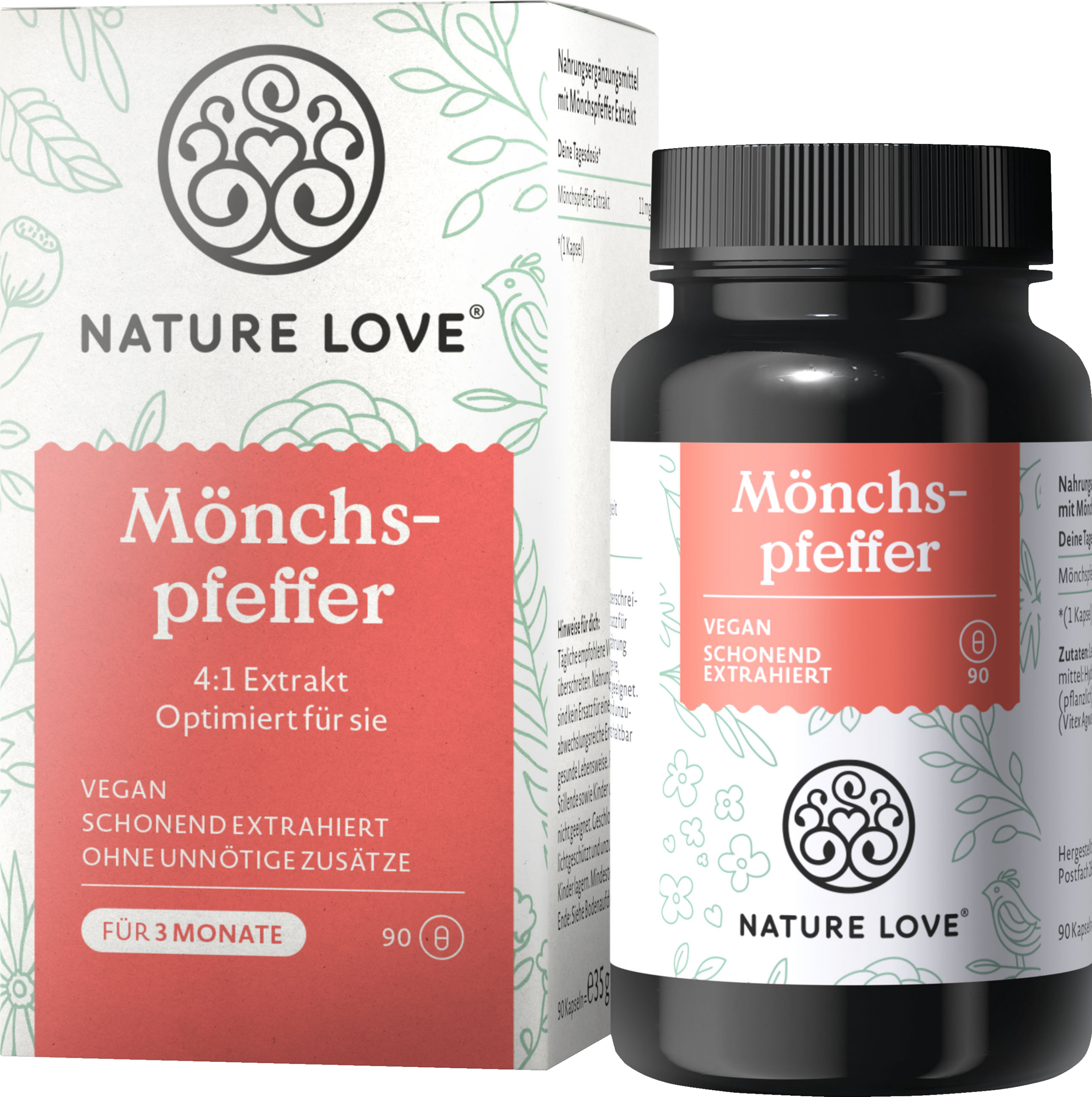 Nature Love Kapsler med munkepeber