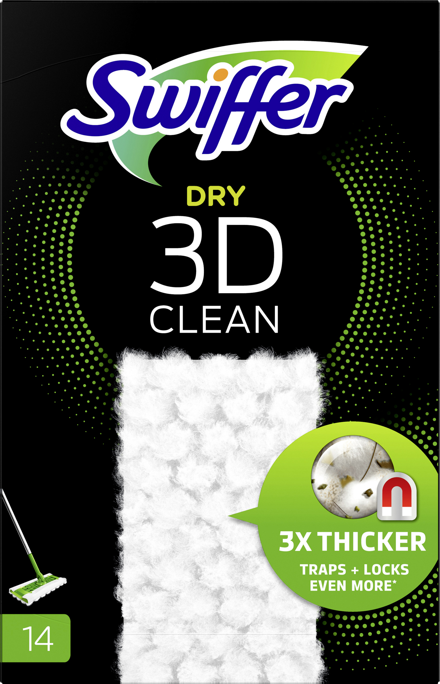 Swiffer Tørreservietter 3D refill-pakke
