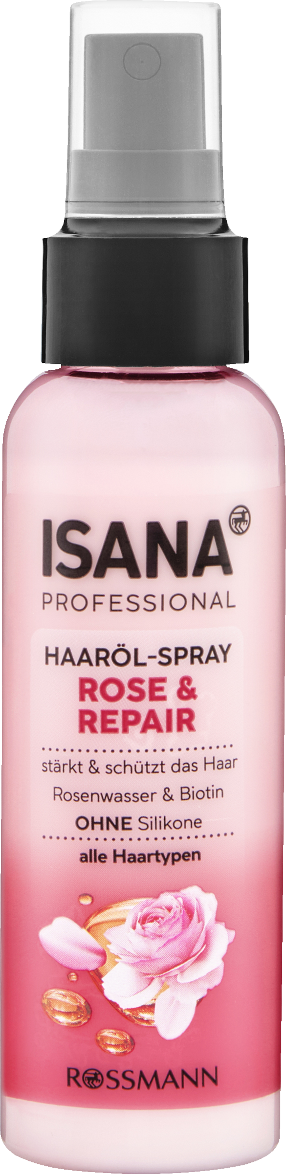 ISANA PROFESSIONAL Hårolie rose