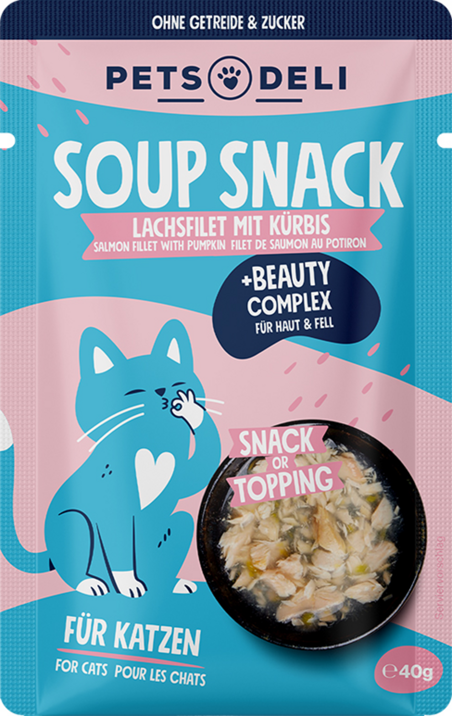 Pets Deli Functional Beauty suppe med laks og græskar
