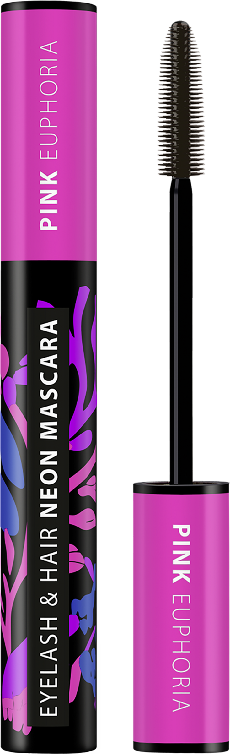 Dermacol Eyelash & Hair Neon mascara Pink Euphoria
