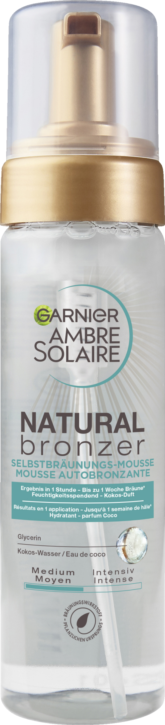 Garnier Ambre Solaire Natural Bronzer selvbrunermousse
