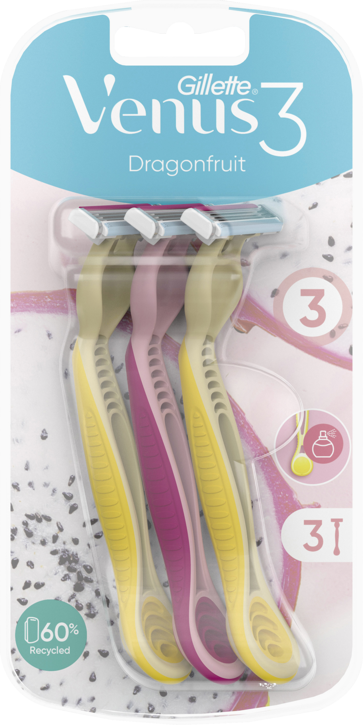 Gillette Venus Dragonfruit engangsshavere