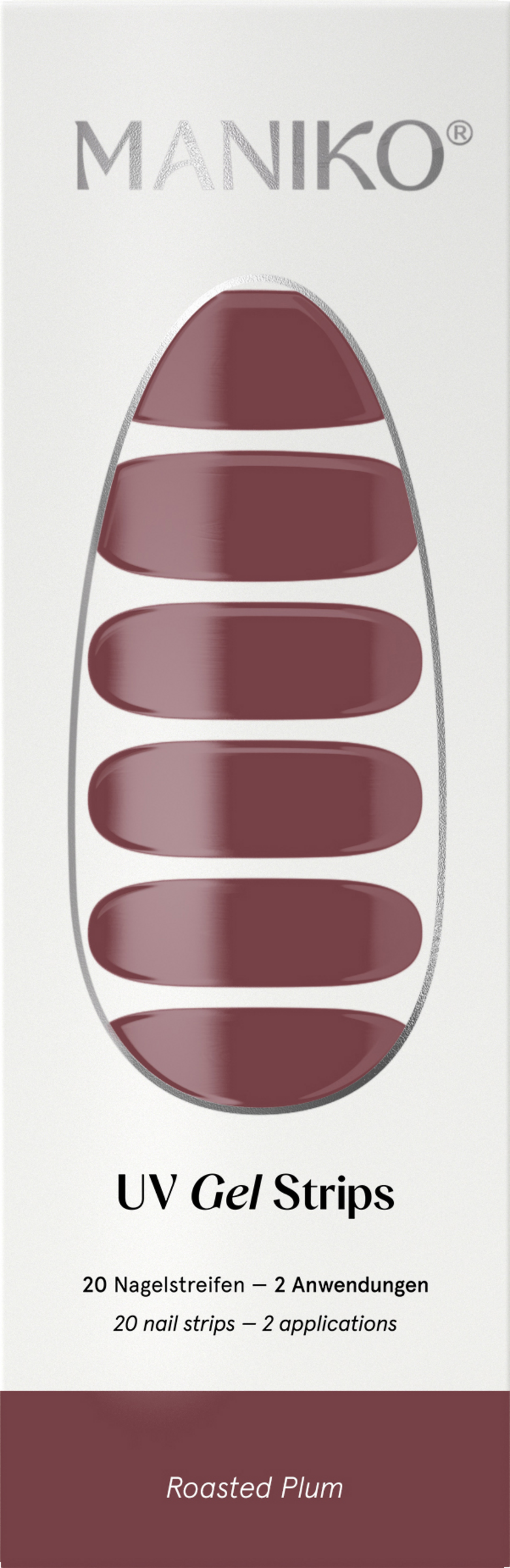 MANIKO UV Gel Strip Roasted Plum
