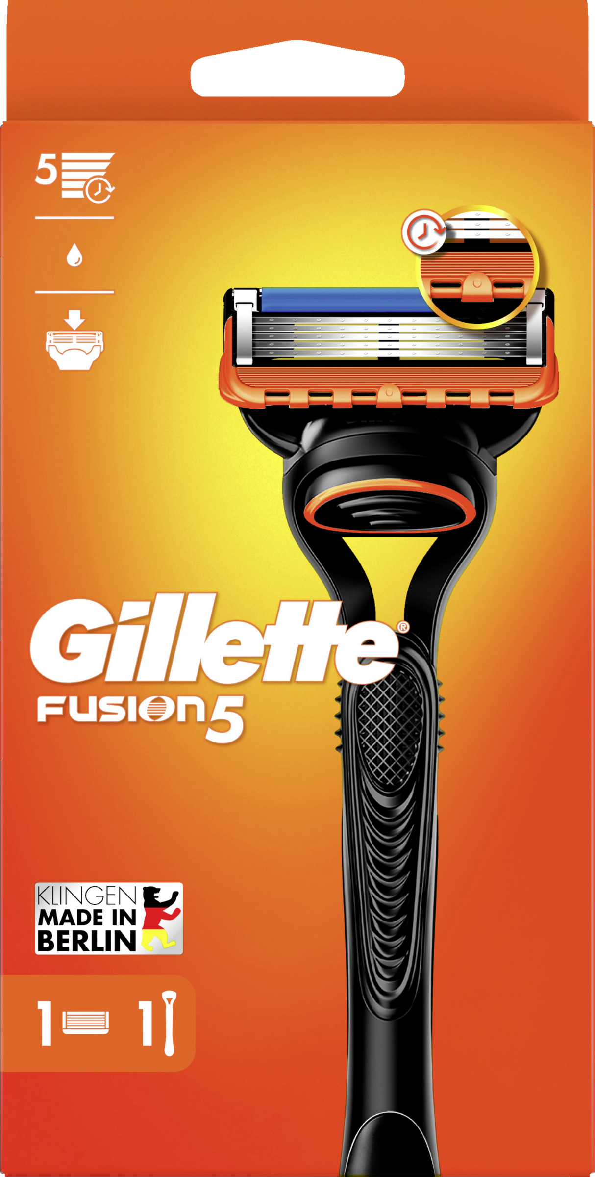Gillette Fusion5 shaver med 1 barberblad