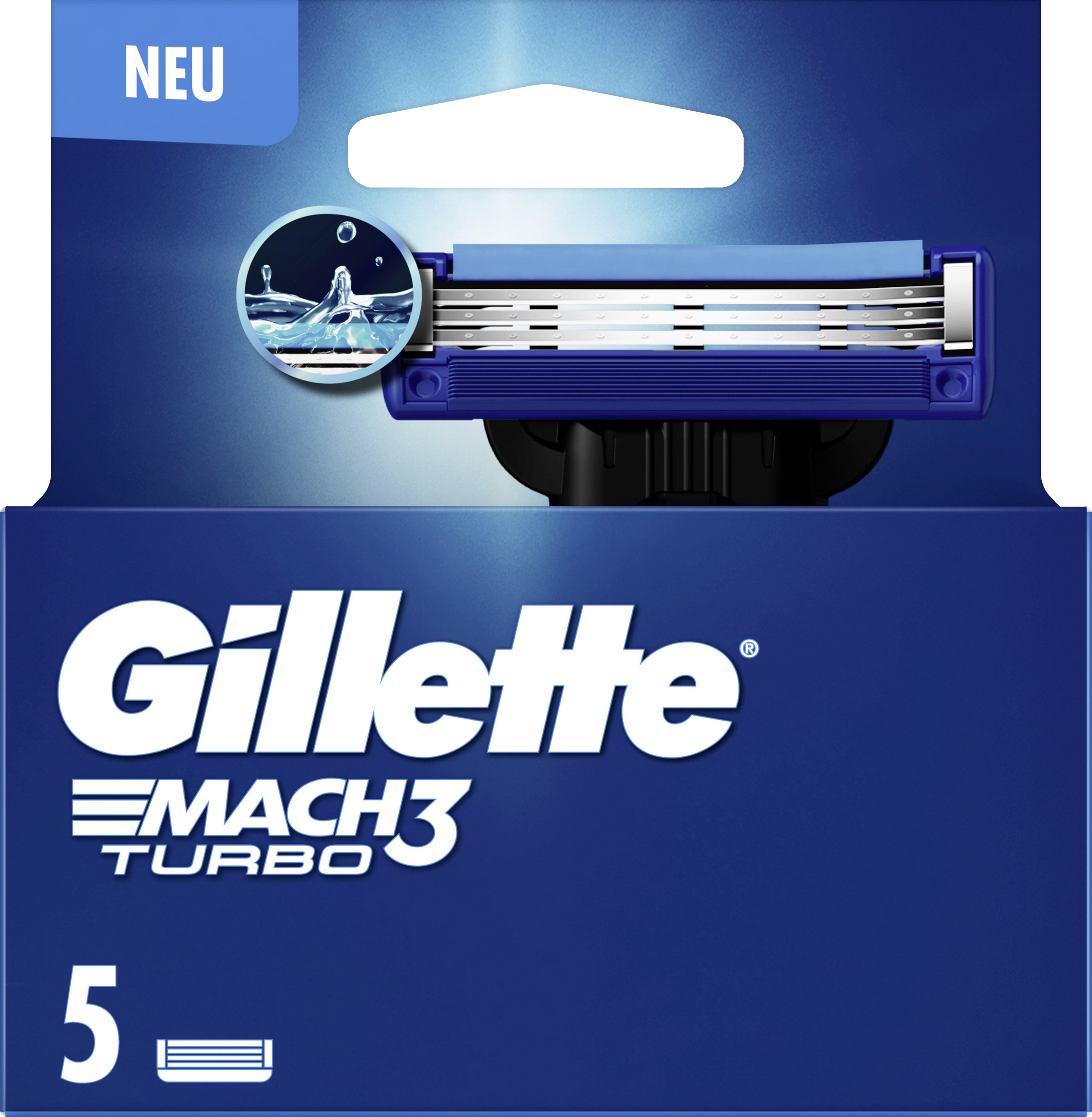 Gillette MACH3 Turbo 3D barberblade